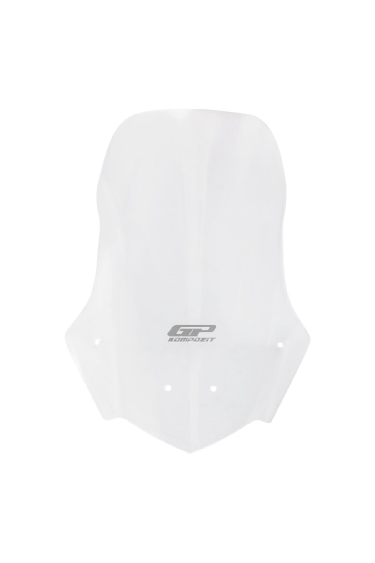 GP KOMPOZİT Benelli Bn 251 2017-2019 Uyumlu Ön Cam Şeffaf 48 Cm