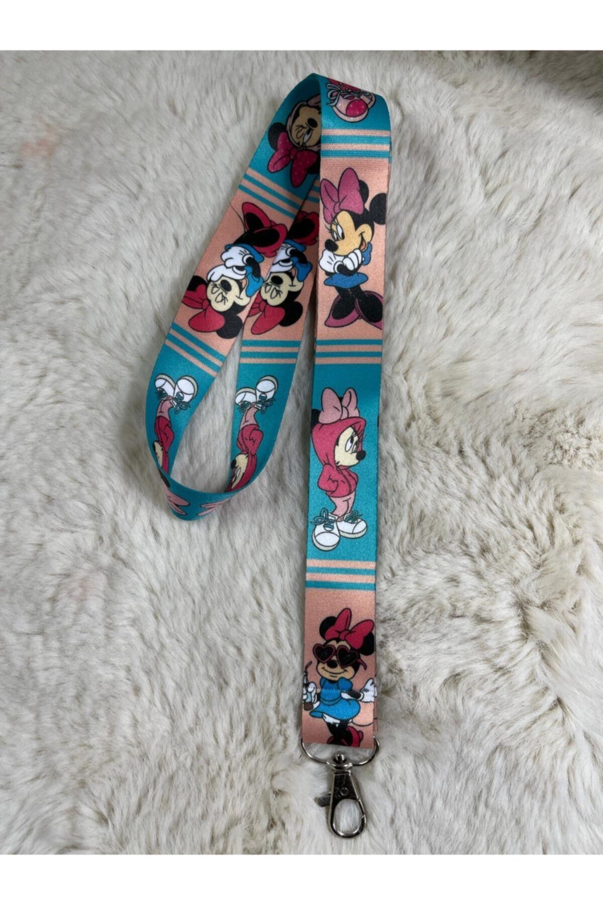 KÜP AKSESUAR Minnie Mouse Neşeli Halleri Boyun Askısı