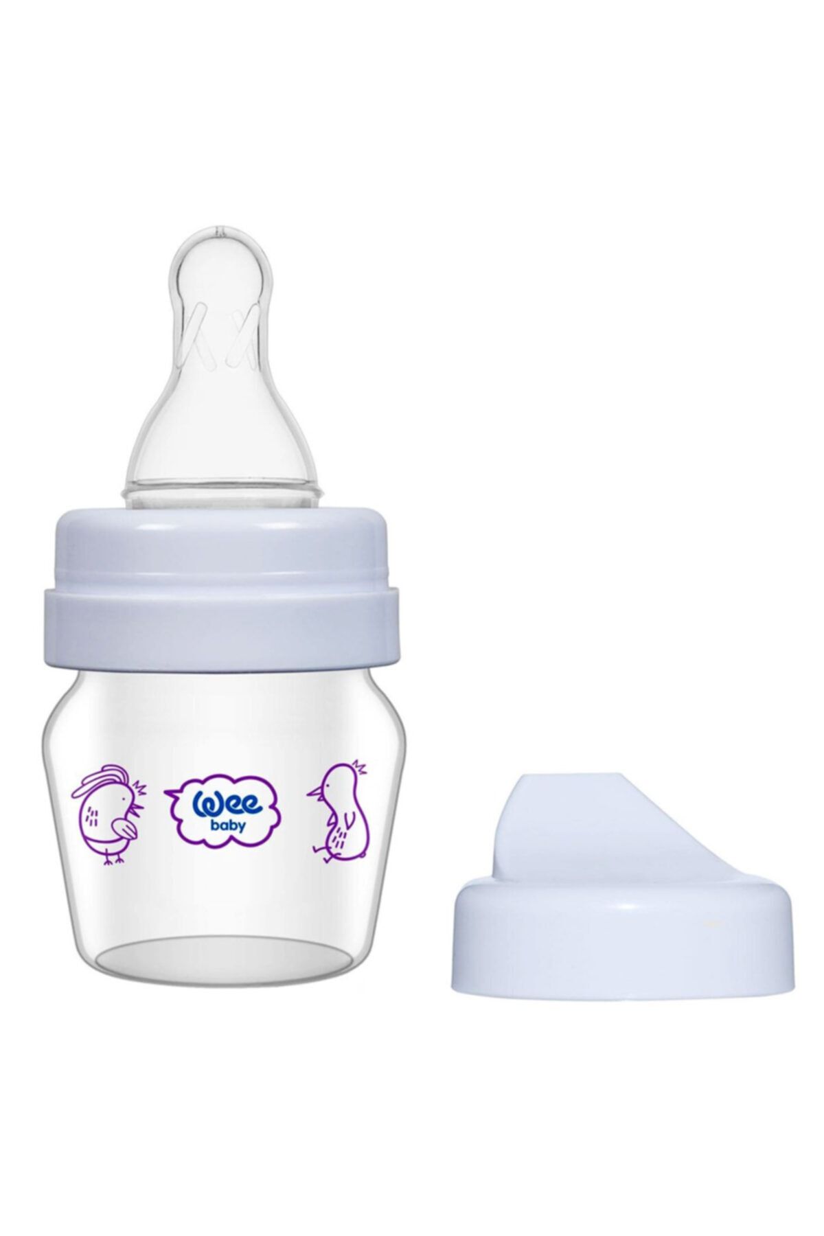 Wee Baby Mini Cam Alıştırma Bardağı Seti 30 Ml Beyaz