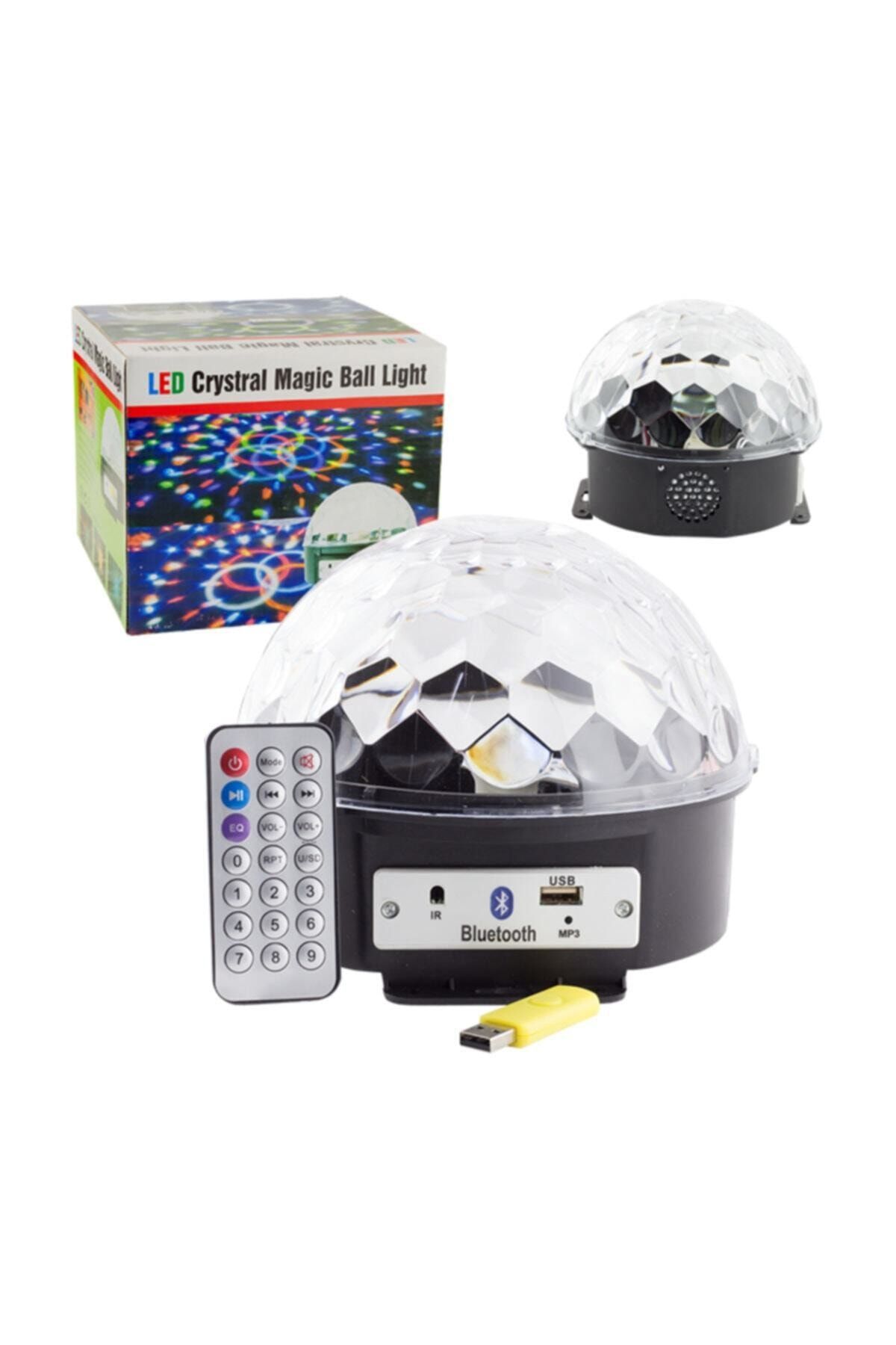 Powermaster Ts-03b Usb/blueooth Özellikli Yarım Dünya Küre Disko Topu