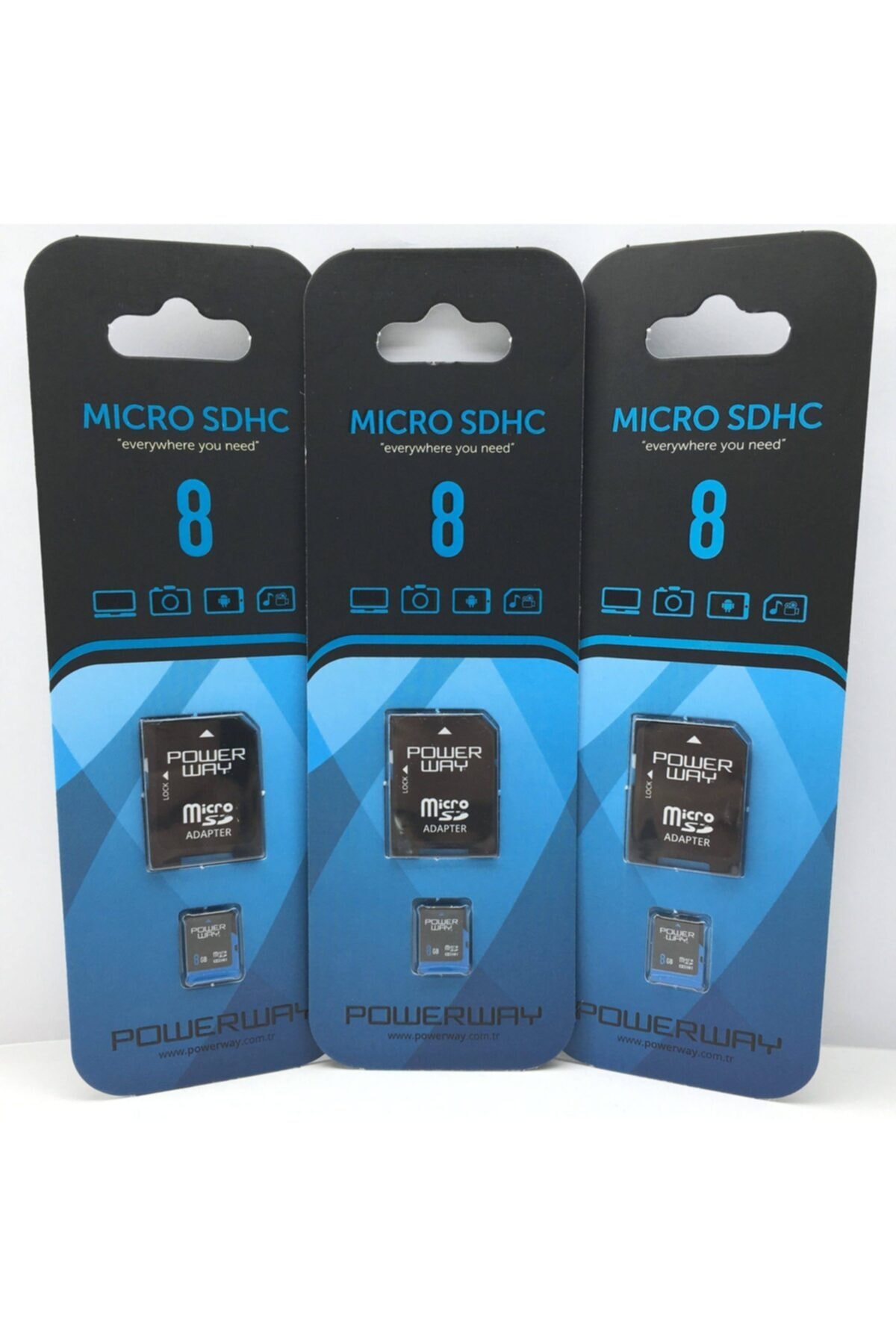 BEKA 8 Gb Micro Sd Hafıza Kartı Powerway