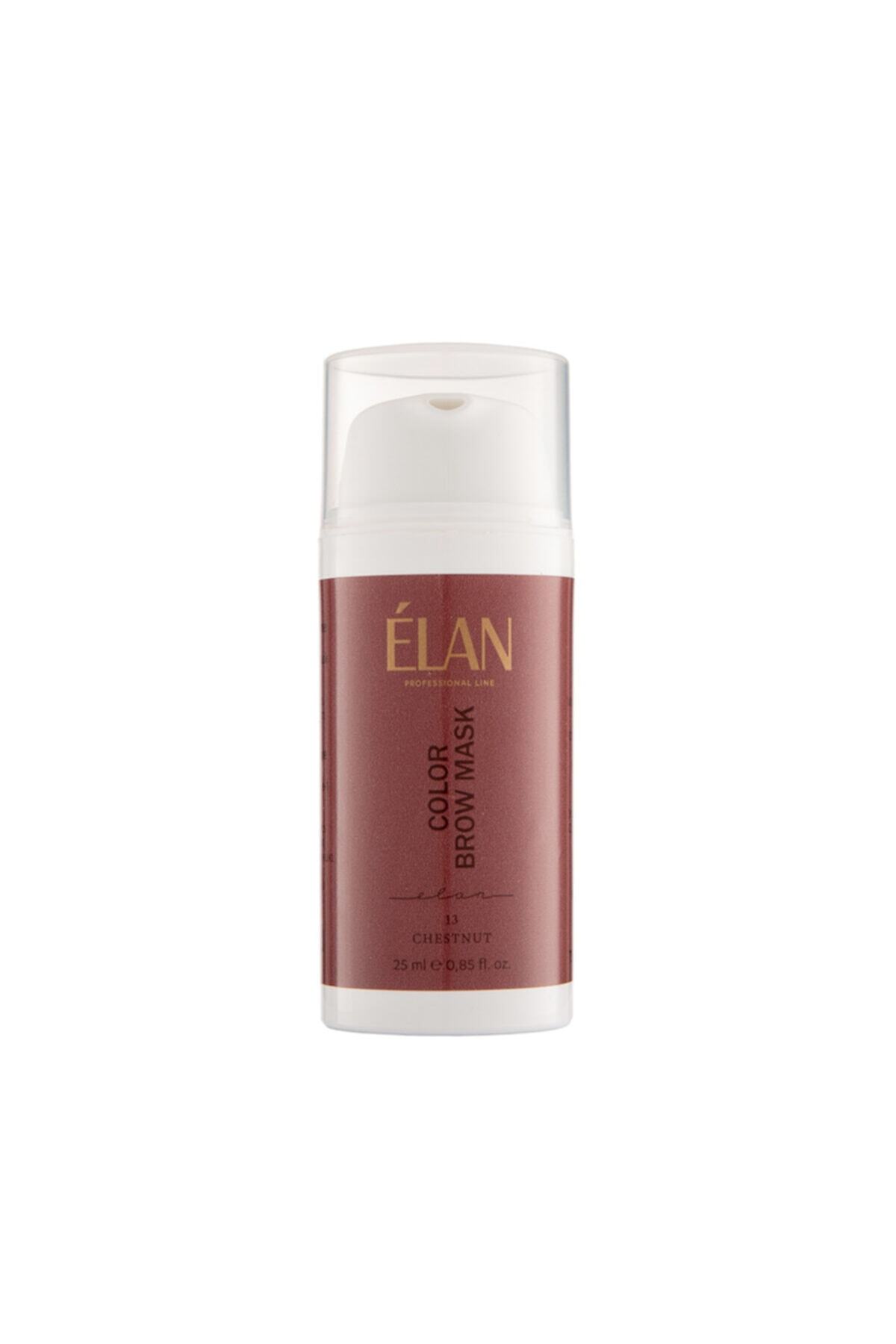 ELAN Color Brow Mask - Renk Verici Kaş Maskesi #13 Cold Brown, Kestane