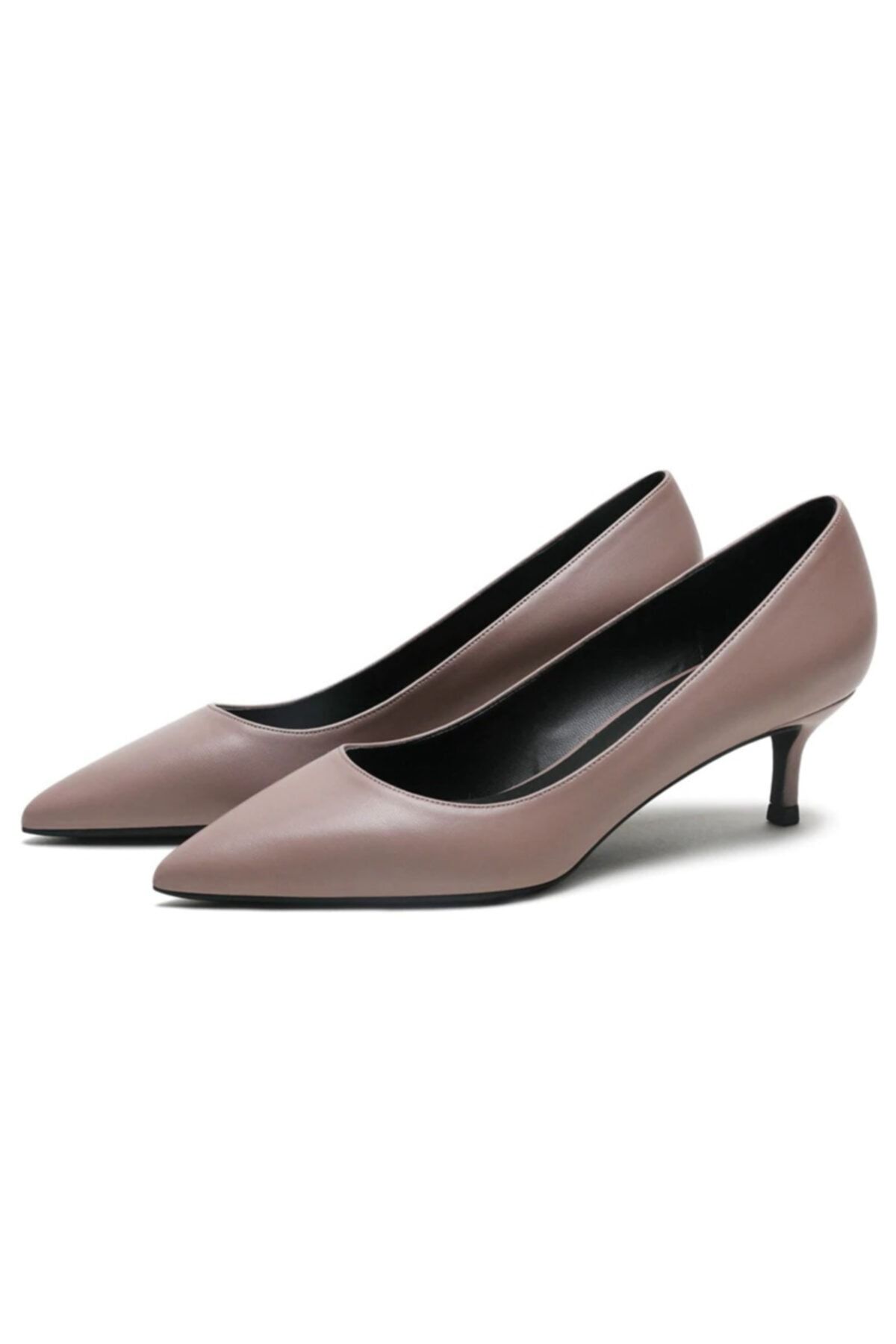 Picky Rose , Gül Kurusu Renk 5cm Topuk Stiletto