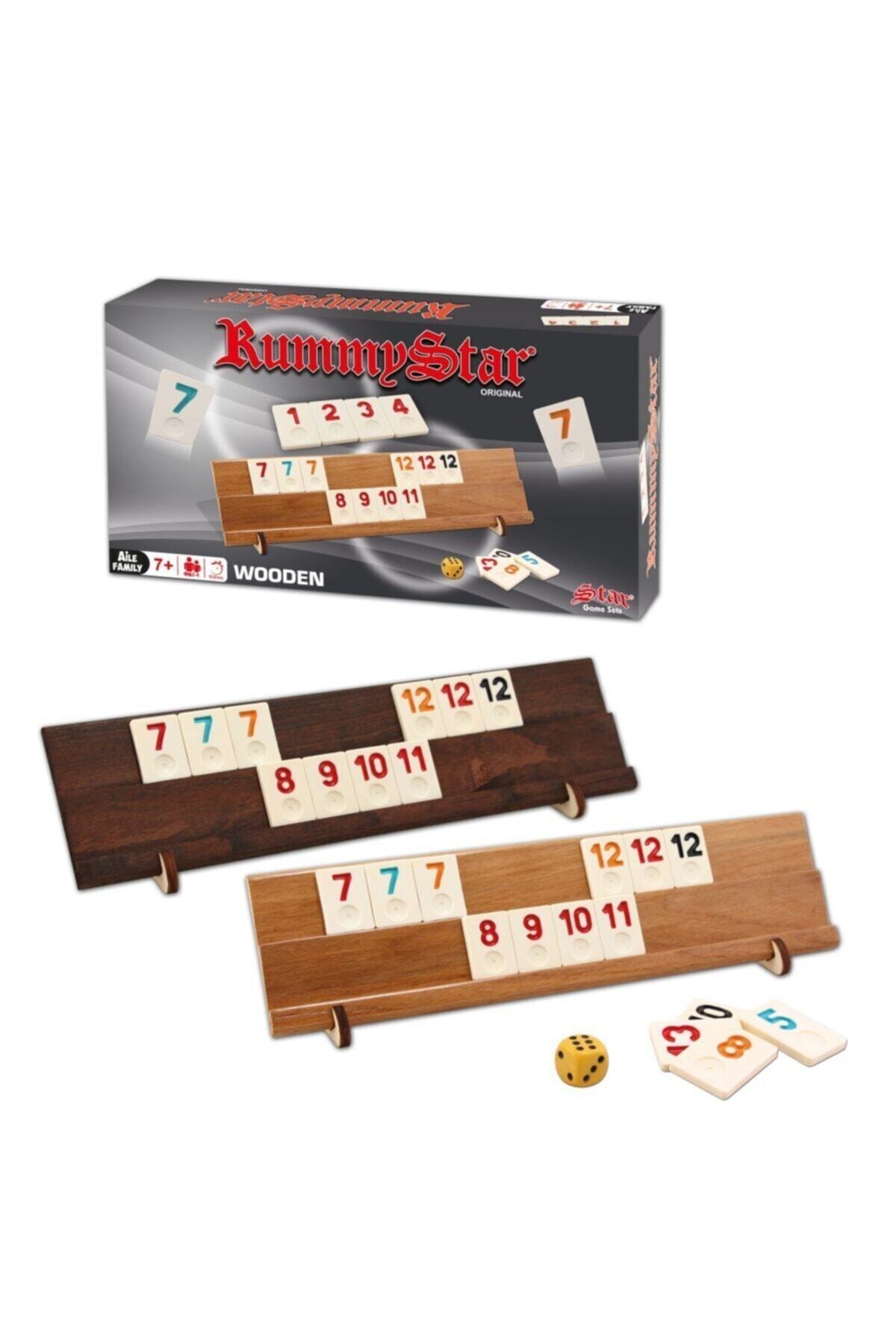 Star Oyun Rummystar Ahşap Okey Takımı