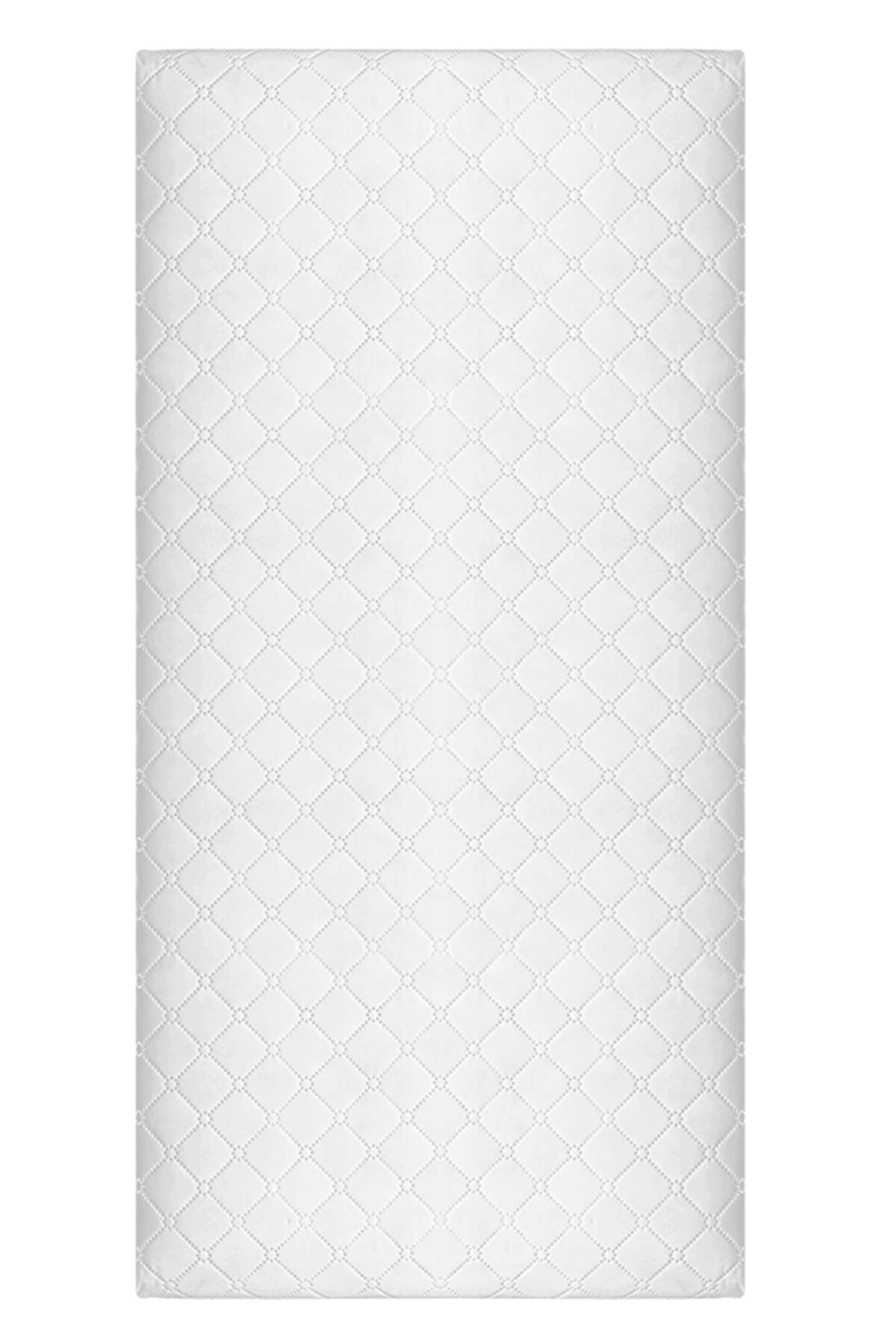 Baby'ness Oyun Parkı Yatağı Beyaz 60x120cm Beşik Döşek Yatağı Sıvı Geçirmez Leke Tutmaz