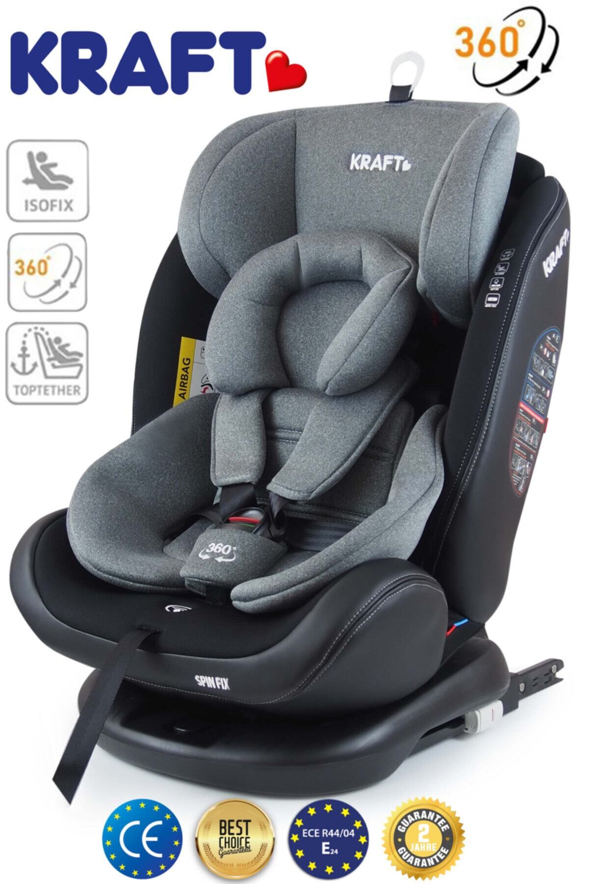 Kraft Spin Fix Isofix 0-36 Kg Oto Koltuğu