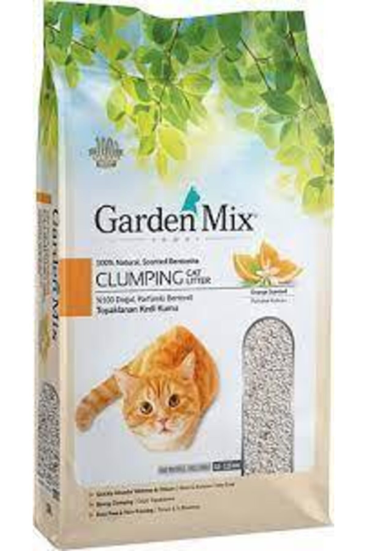 Gardenmix Bentonit Portakallı İnce 5 lt 3 Adet