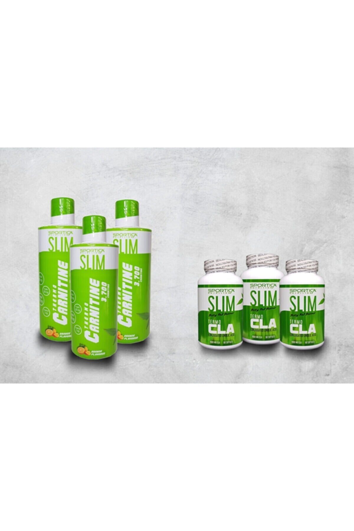 Sportica Nutrition Thermo L- Carnitine 3700 Mg Ve Sportica Thermo Cla 3lükombinasyon