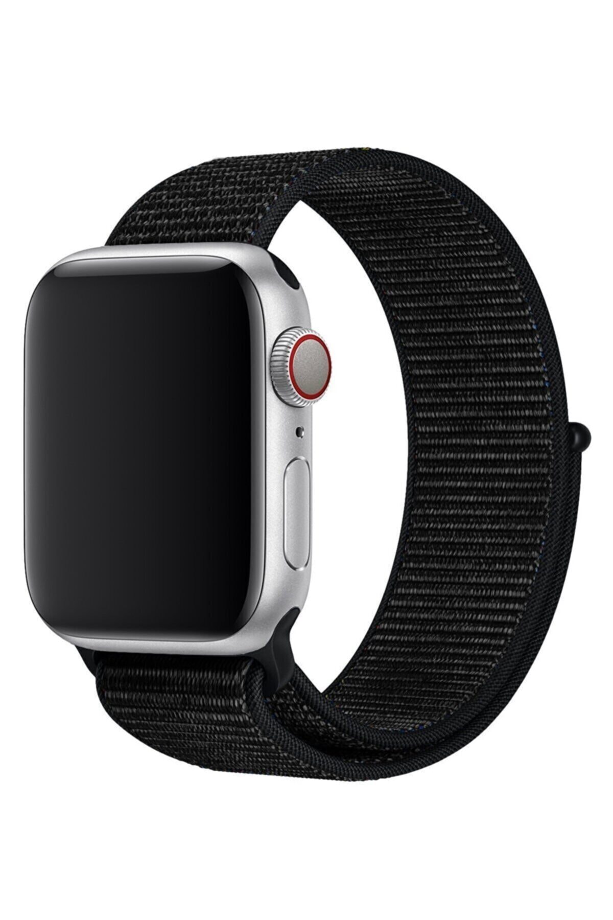 ACL Apple Watch 1-2-3-4-5 Serisi ( 42mm - 44mm ) Uyumlu Spor Loop Kordon