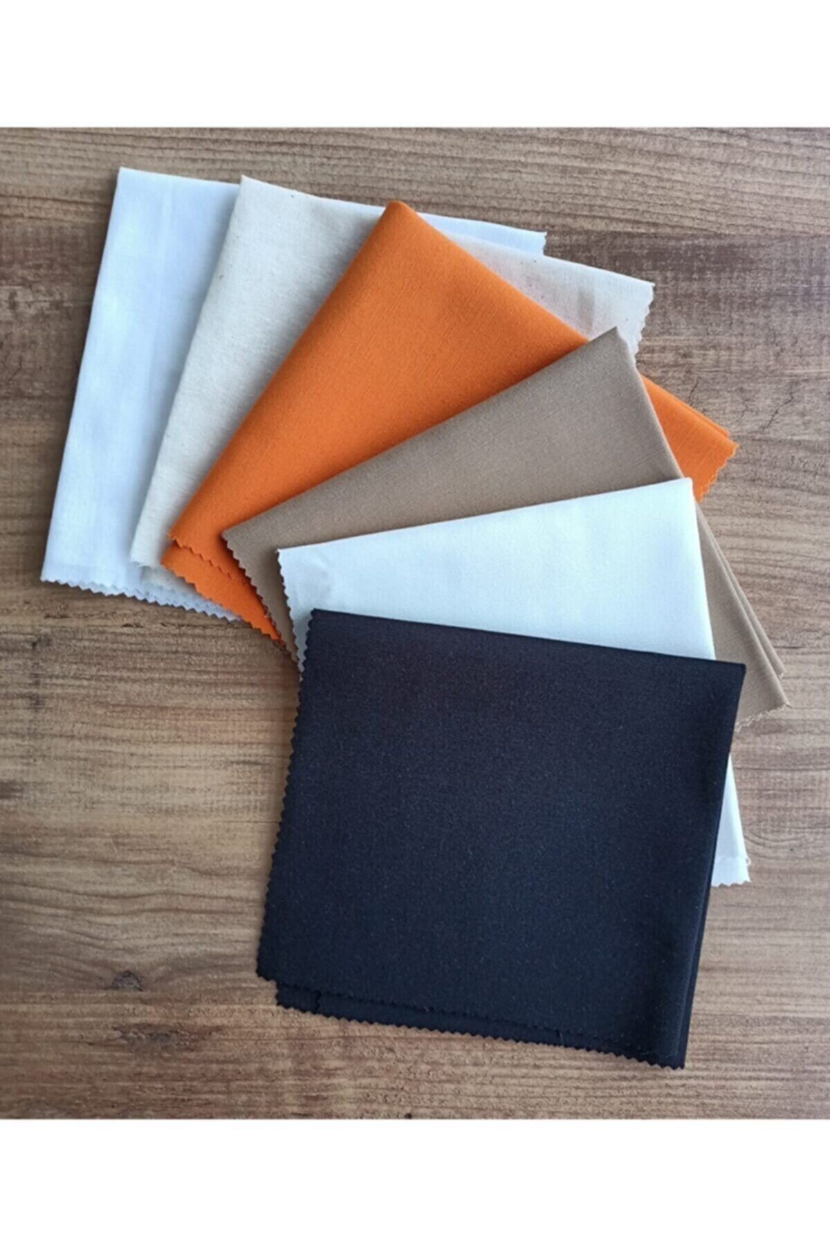 fabricorg Punch Kumaş Seti 2 (35x35) 6 Adet