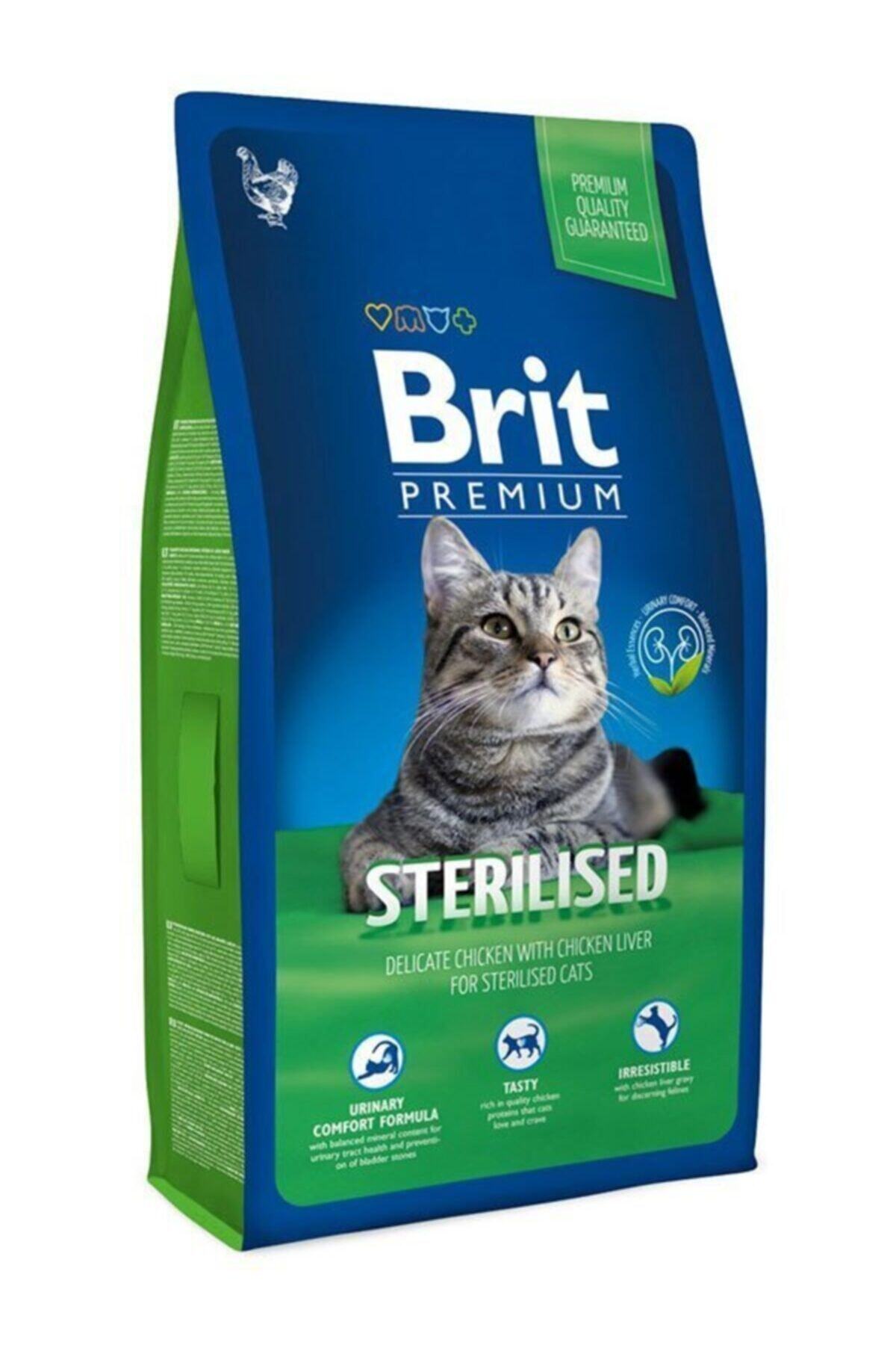 Brit Sterilised Tavuklu Ve Ciğerli Kısırlaştırılmış Kedi Maması 8 Kg