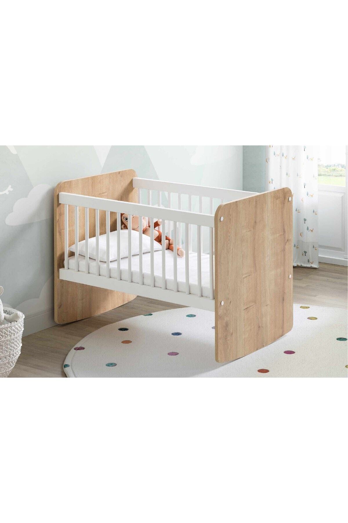 Babywhen Pratik Mini Beşik 50x90 Ahşap