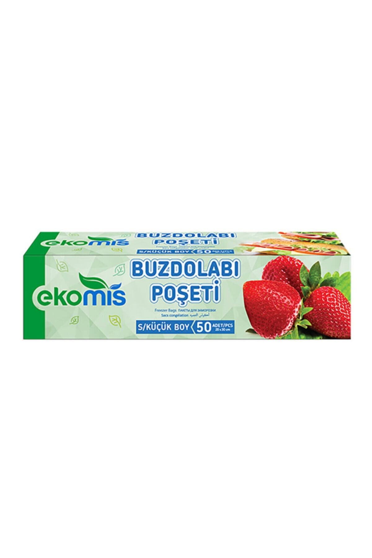 Ekomis Buzdolabı Poşeti Küçük Boy 50'li 20x30 Cm