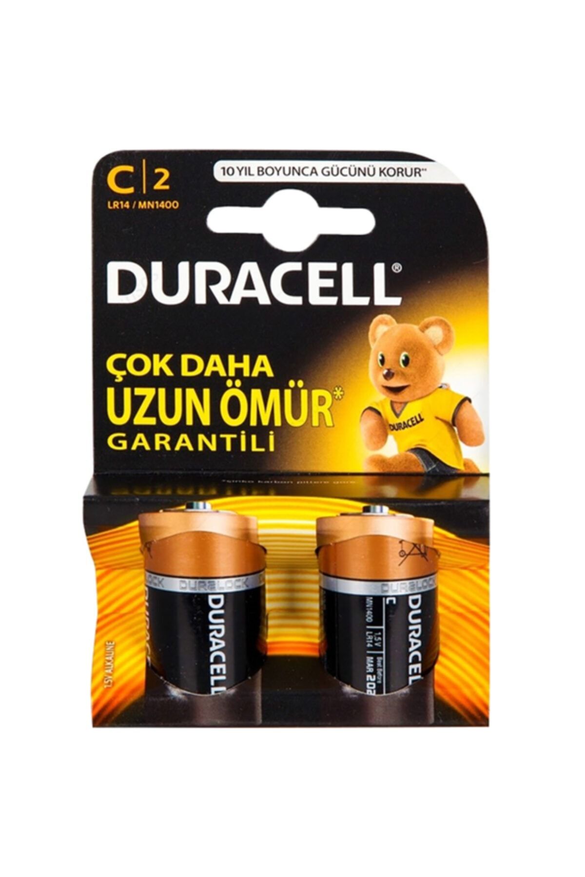 Duracell C Orta Boy Pil 2li Paket