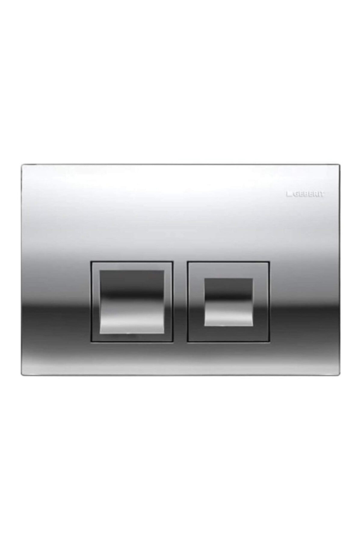 Geberit Delta50 115.135.21.1 Kumanda Paneli Çift Basmalı, Parlak Krom