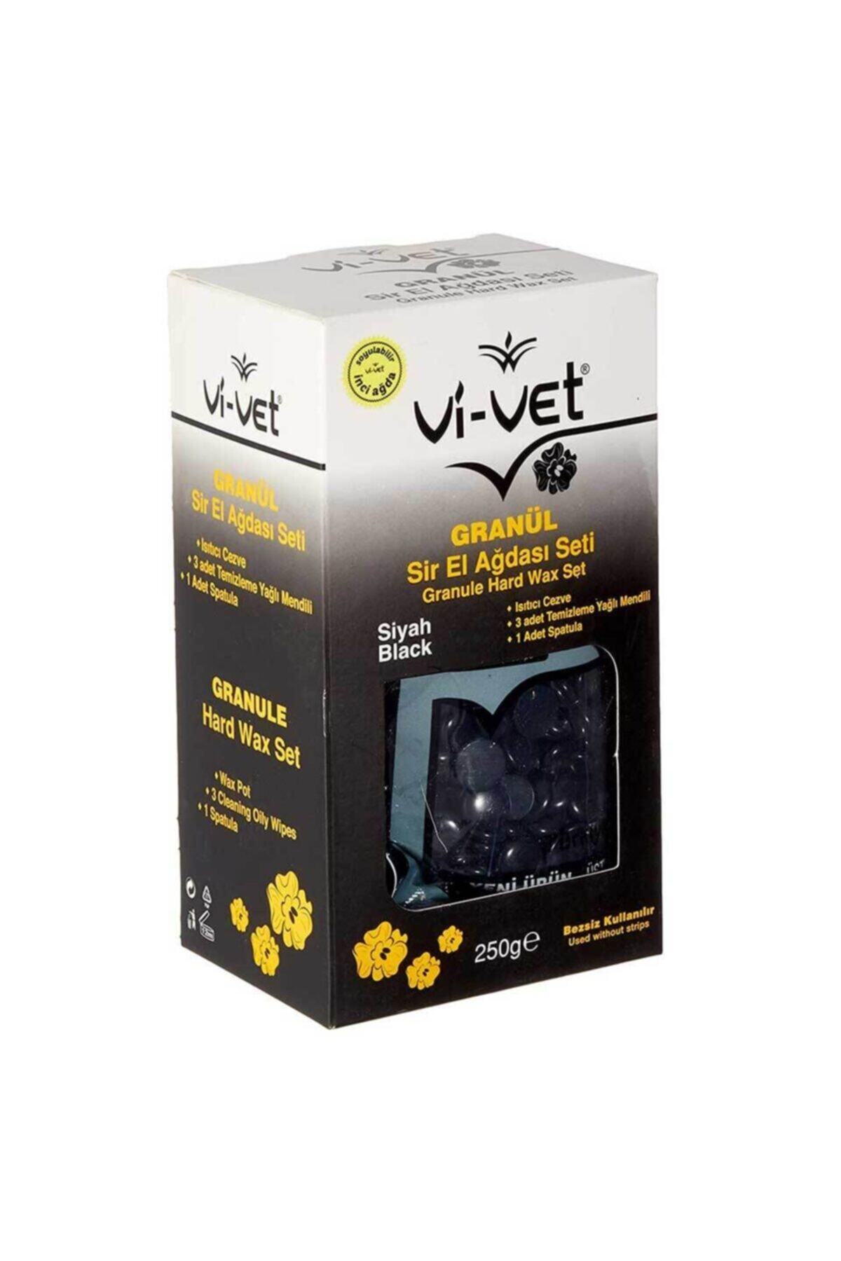 Vivet Granül Sir El Ağda Seti Siyah