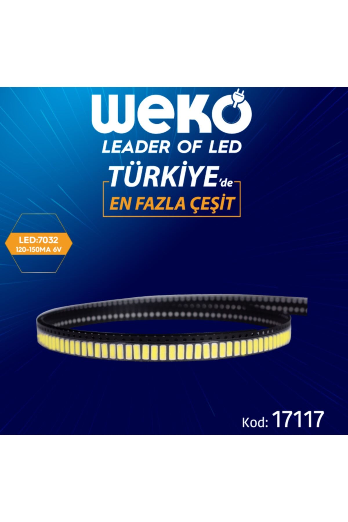 WEKO Led Tv Panel Led 7032 120-150 Ma 6v