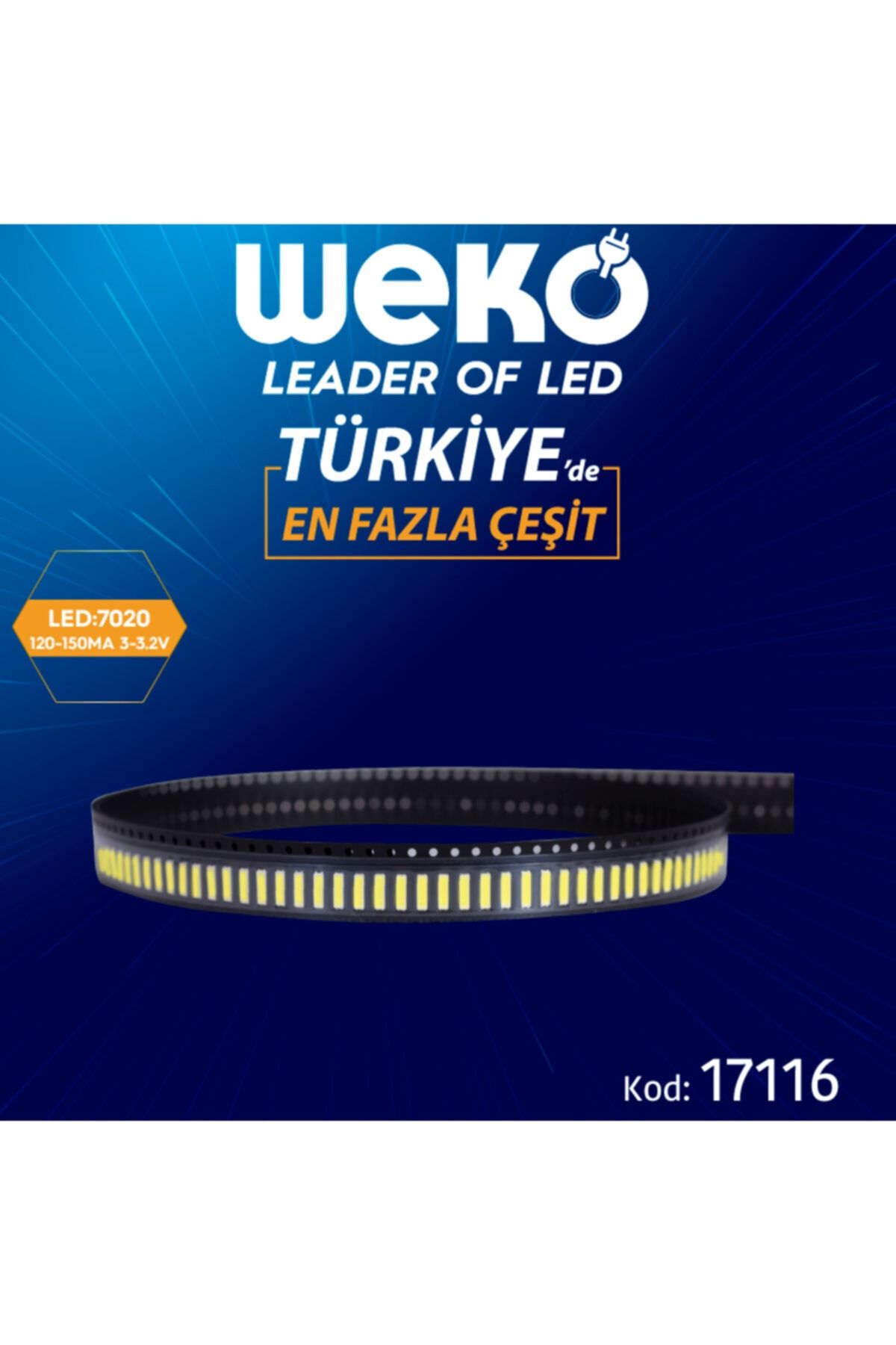 MERTER Led Tv Panel Led 7020 120-150 Ma 3-3.2v