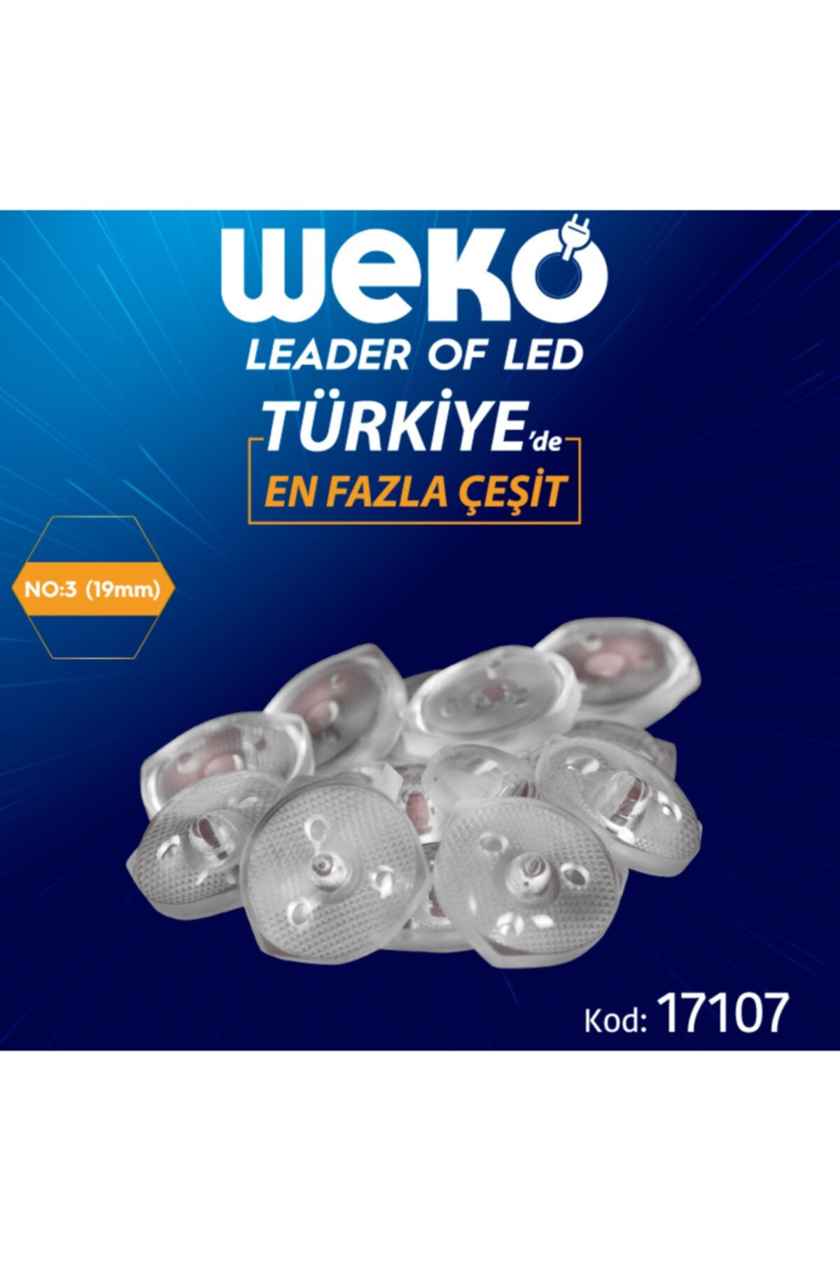 MERTER Led Tv Panel Led Mercek No:3 (15 Mm)