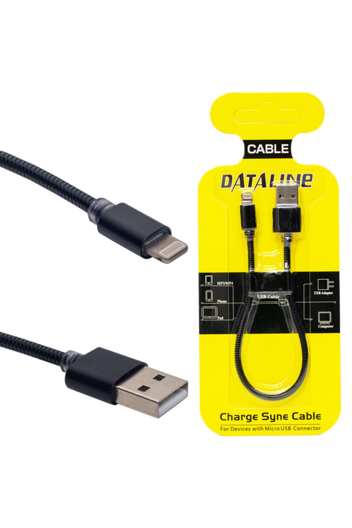 Powermaster Ios*ıphone Serisi 20 Cm Şarj Ve Data Kablosu