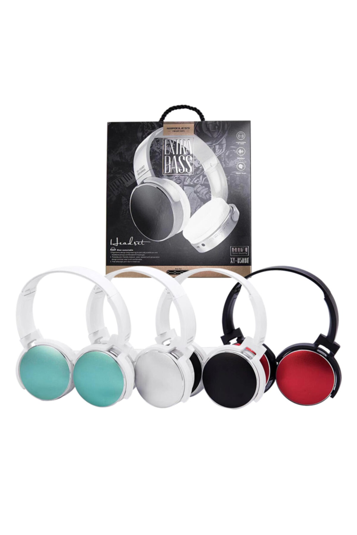 MERTER Magıcvoıce Xy-850bt Kablosuz Bluetooth Kulaküstü Tasarım Kulaklık