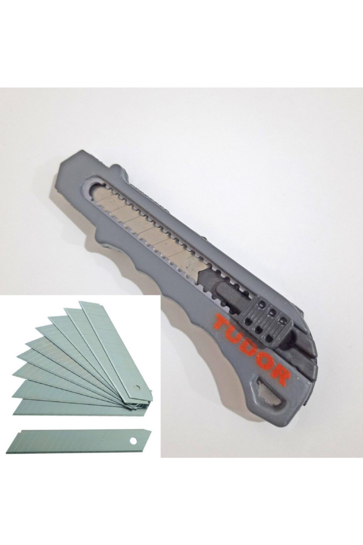 BEKA Metal Gövdeli Profesyonel Maket Bıçağı - 10 Adet Yedek Uçlu