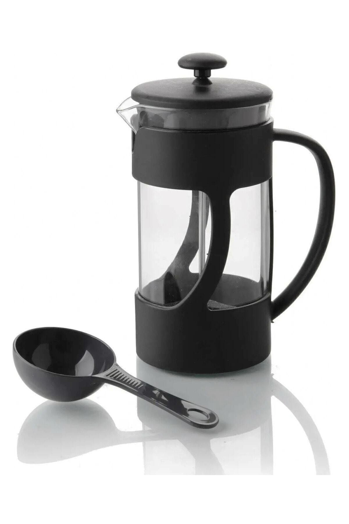 Bison Concept Kahve ve Bitki Çayı İçin French Press 350 ml ve Kaşık