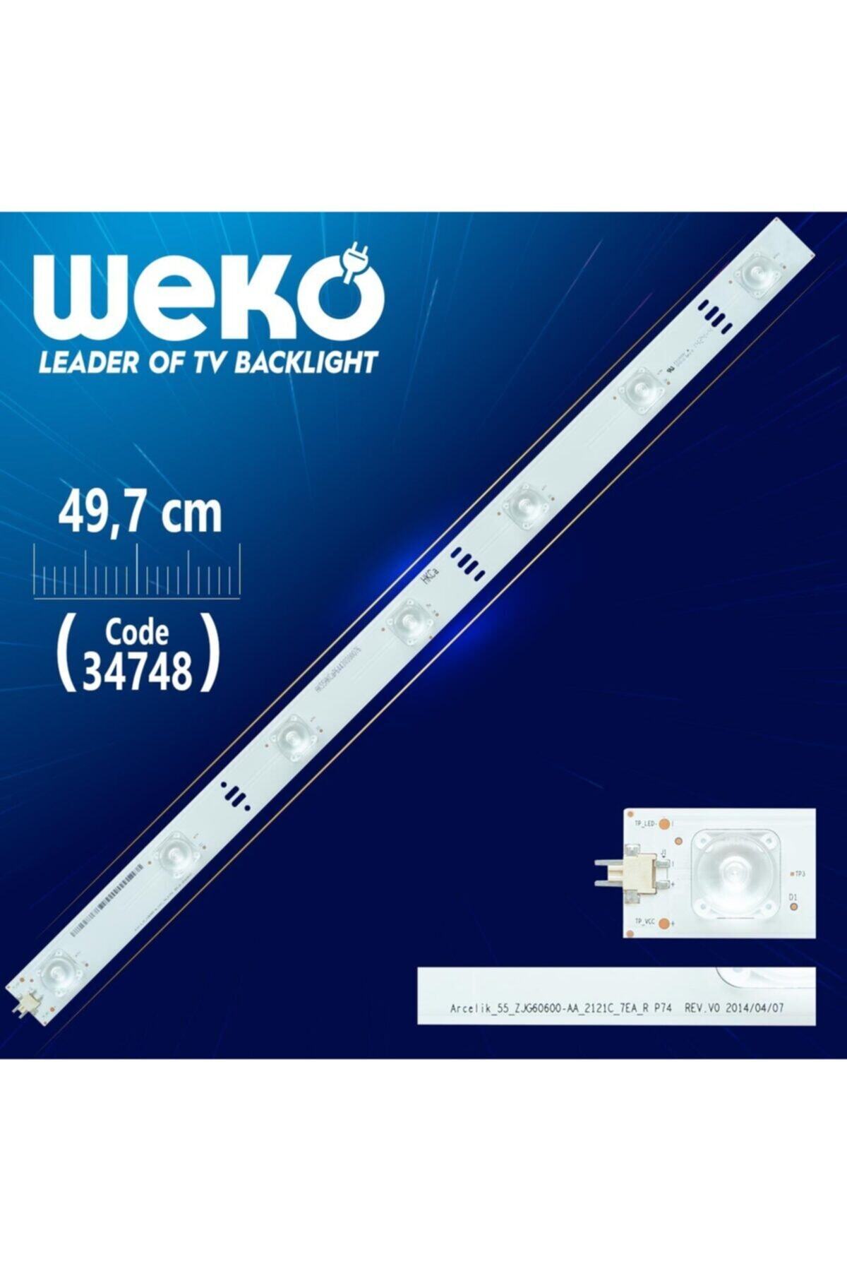WEKO Arcelik_55_zjg60600-aa_2121c_7ea_r P74 Rev.v0 - 49.7 Cm 7 Ledli - (wk-49)