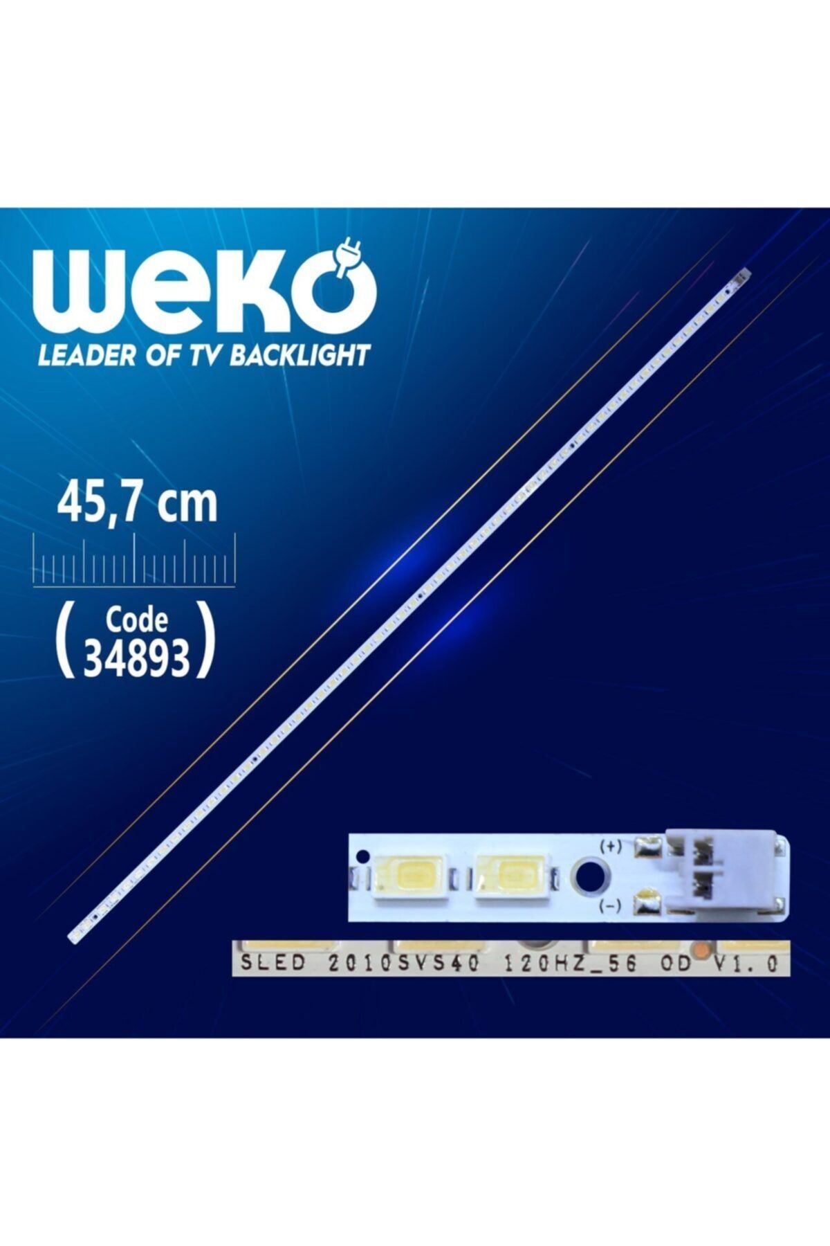 MERTER Sled 2010svs40 120hz_56 Od V1.0 - 45.7 Cm 56 Ledli - (wk-737)