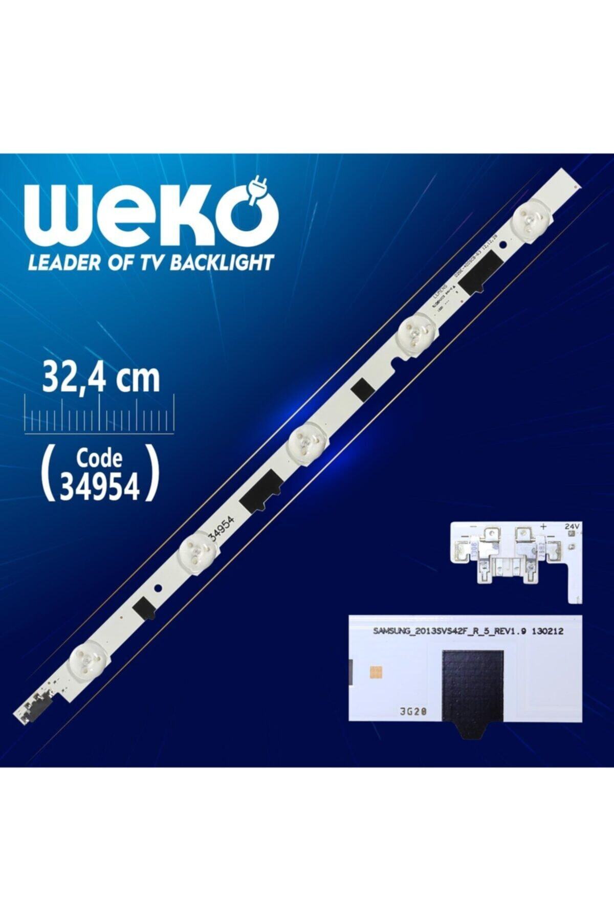 WEKO D2ge-400scb-r3 - 2013svs40f R 5 Rev1.9 - Right - (bl) - 32.4 Cm 5 Ledli - (wk-063) Bakır