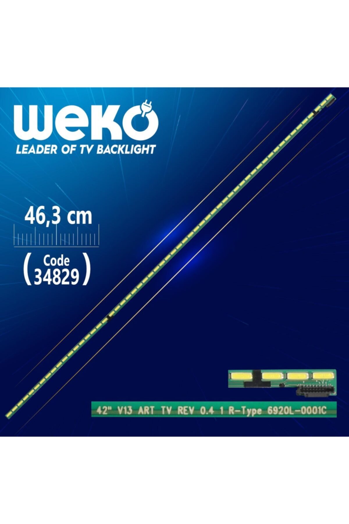 WEKO 42 V13 Art Tv Rev 0.4 1 R-type 6920l-0001c - 46.3 Cm 57 Ledli - (wk-154)