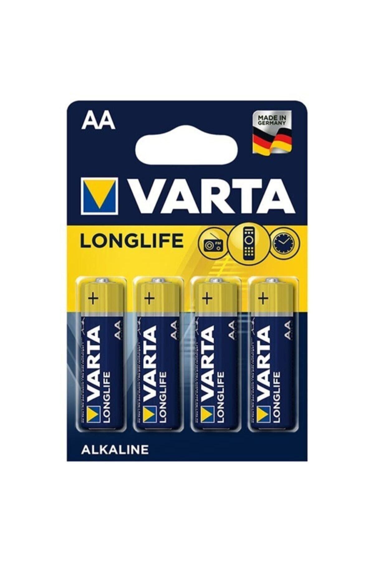 Varta Kalın Kalem Pil Longlife Alkalin Aa 4 Lü