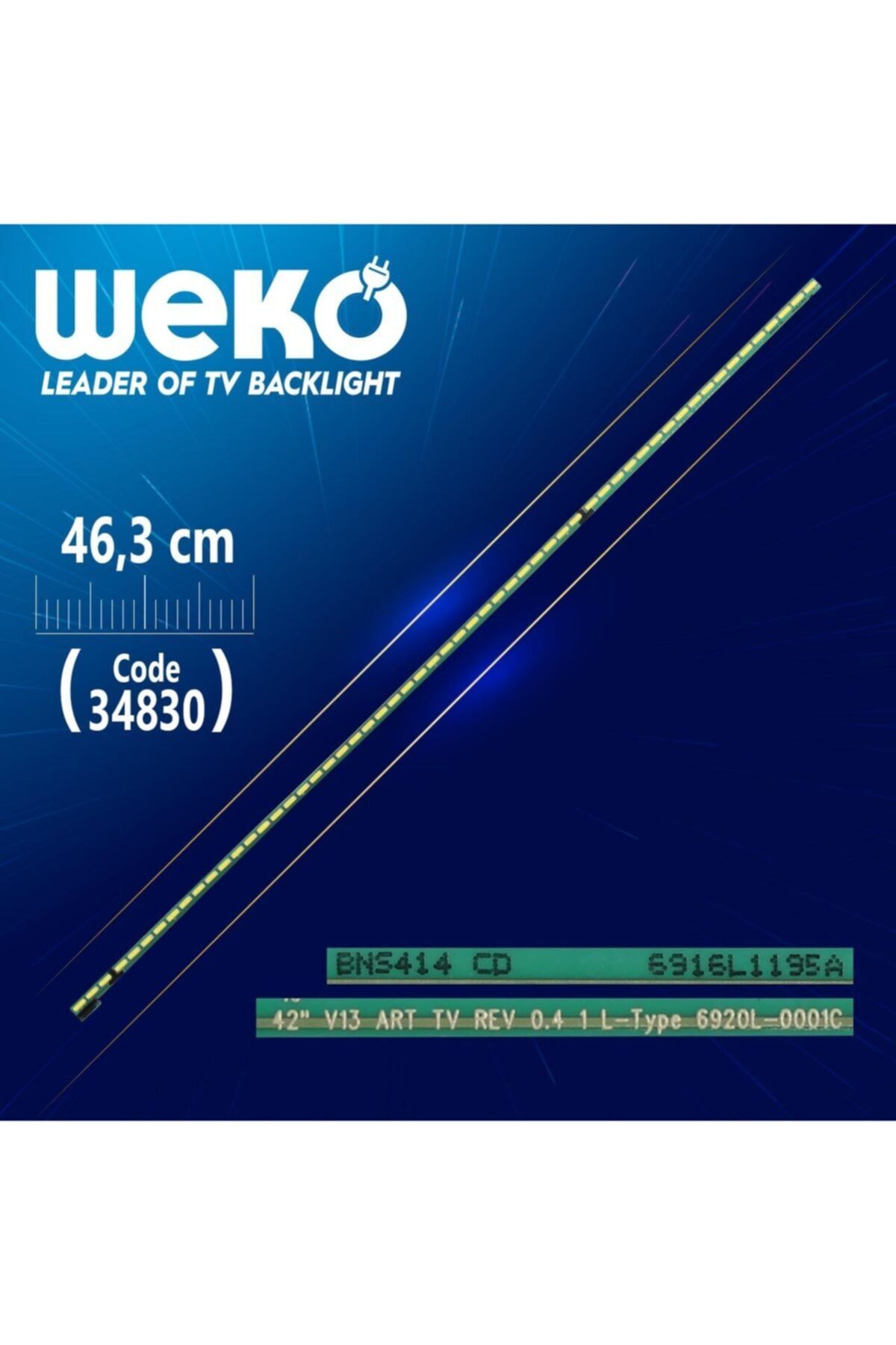 WEKO 42 V13 Art Tv Rev 0.4 1 L-type 6920l-0001c - 46.3 Cm 57 Ledli - (wk-702)