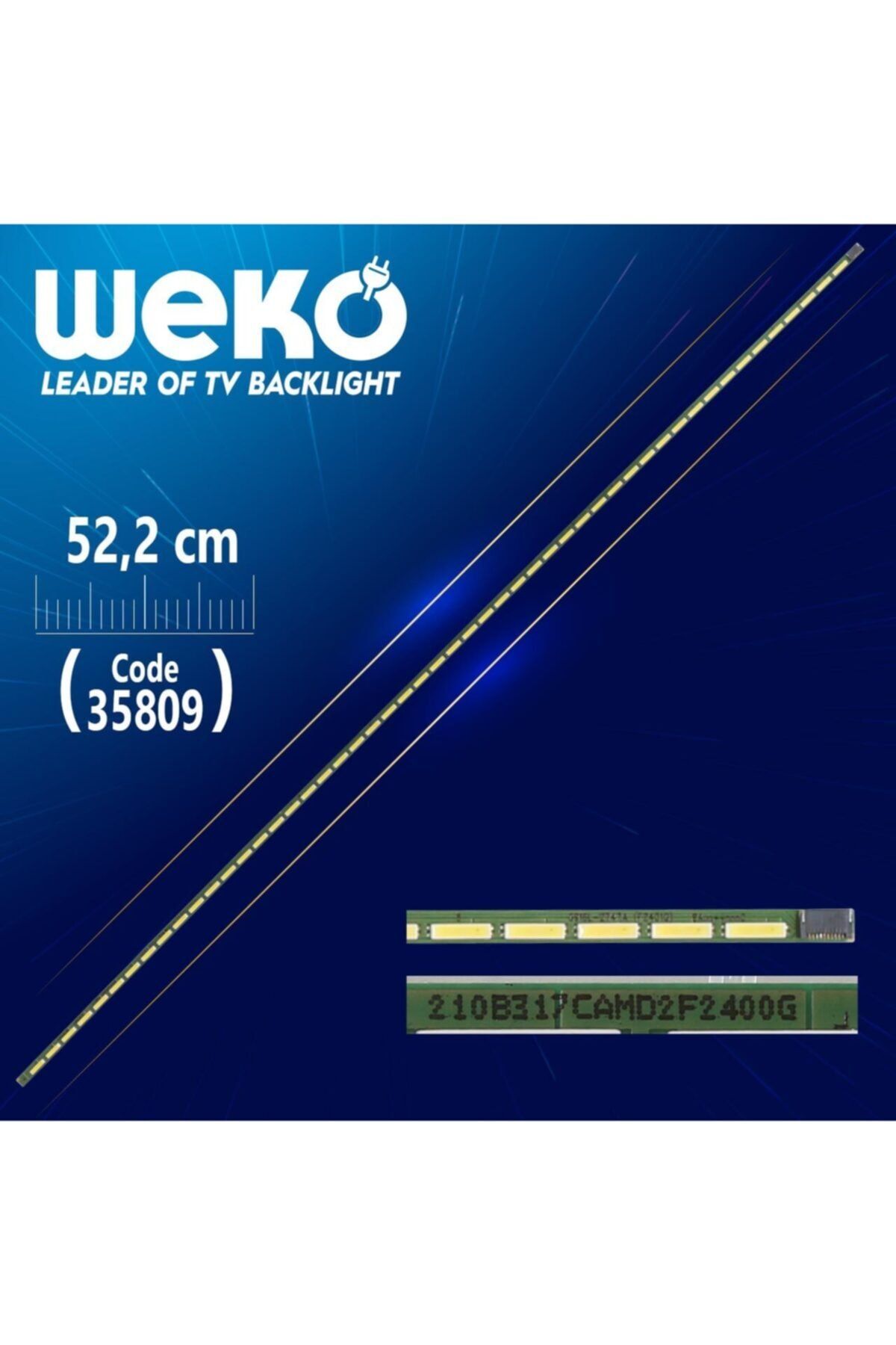WEKO 230ruj Rev0.3 - 6916l-2747a - 52.2 Cm 51 Ledli - (wk-1273)