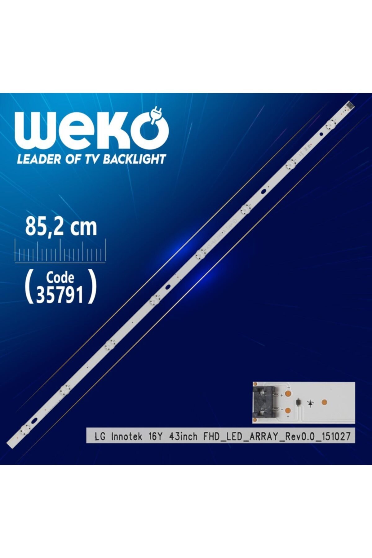 MERTER Lg Innotek 16y 43ınch Fhd_led_array_rev0.0_151027 - 85.2 Cm 8 Ledli - (wk-1257)
