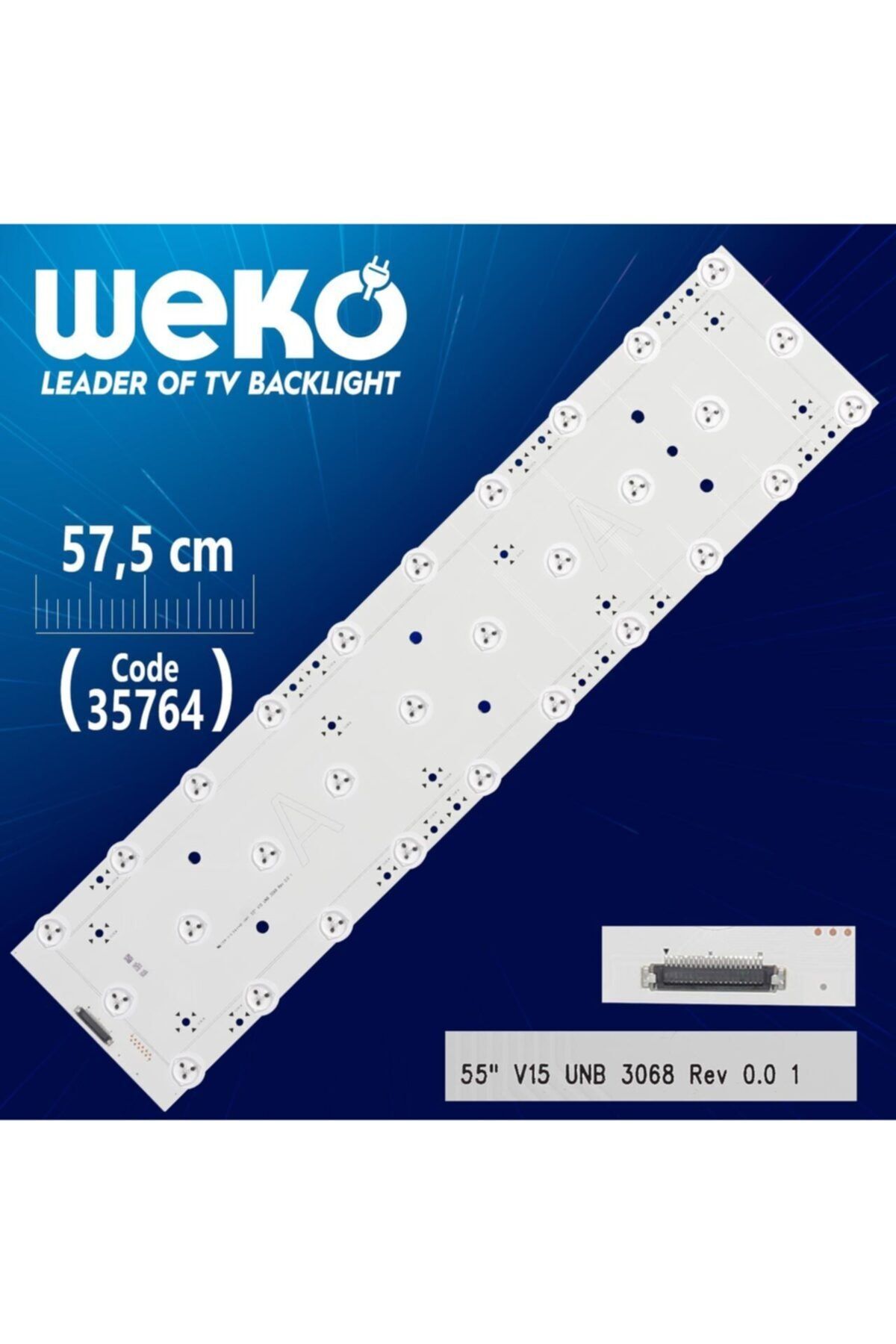 MERTER 55 V15 Unb 3068 Rev 0.0 1 A - 57.5 Cm 30 Ledli - (wk-1232)