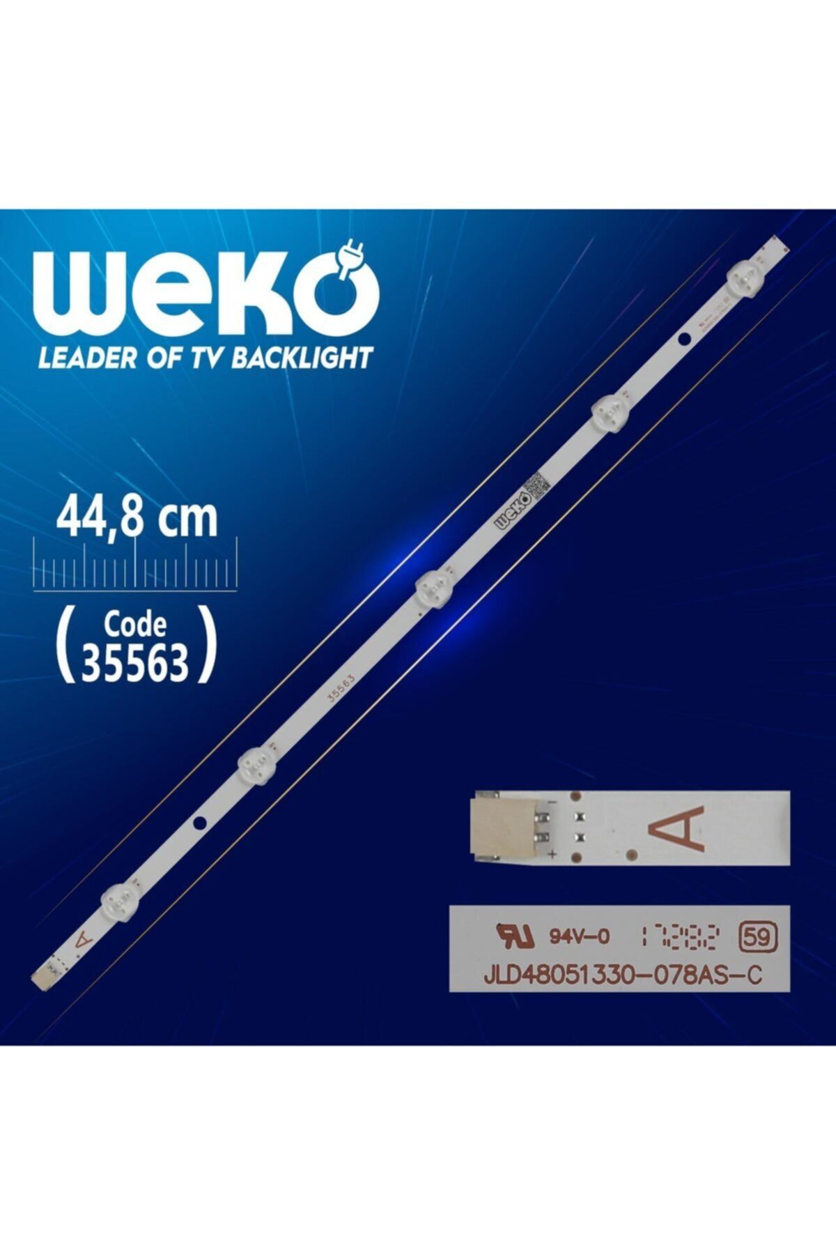 WEKO Jl.d48051330-078as-c 18ad53-2 0324 - 44.8 Cm 5 Ledli - (wk-1081)
