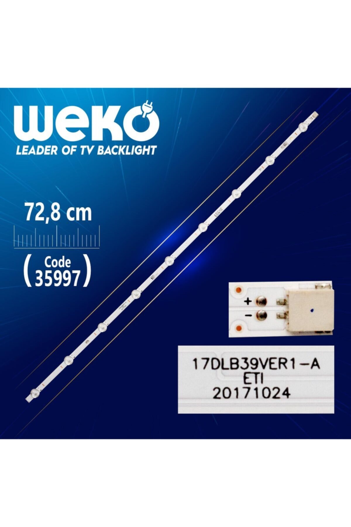 MERTER 17dlb39ver1-a Etı 20171024 9 Ledli 72.8 Cm