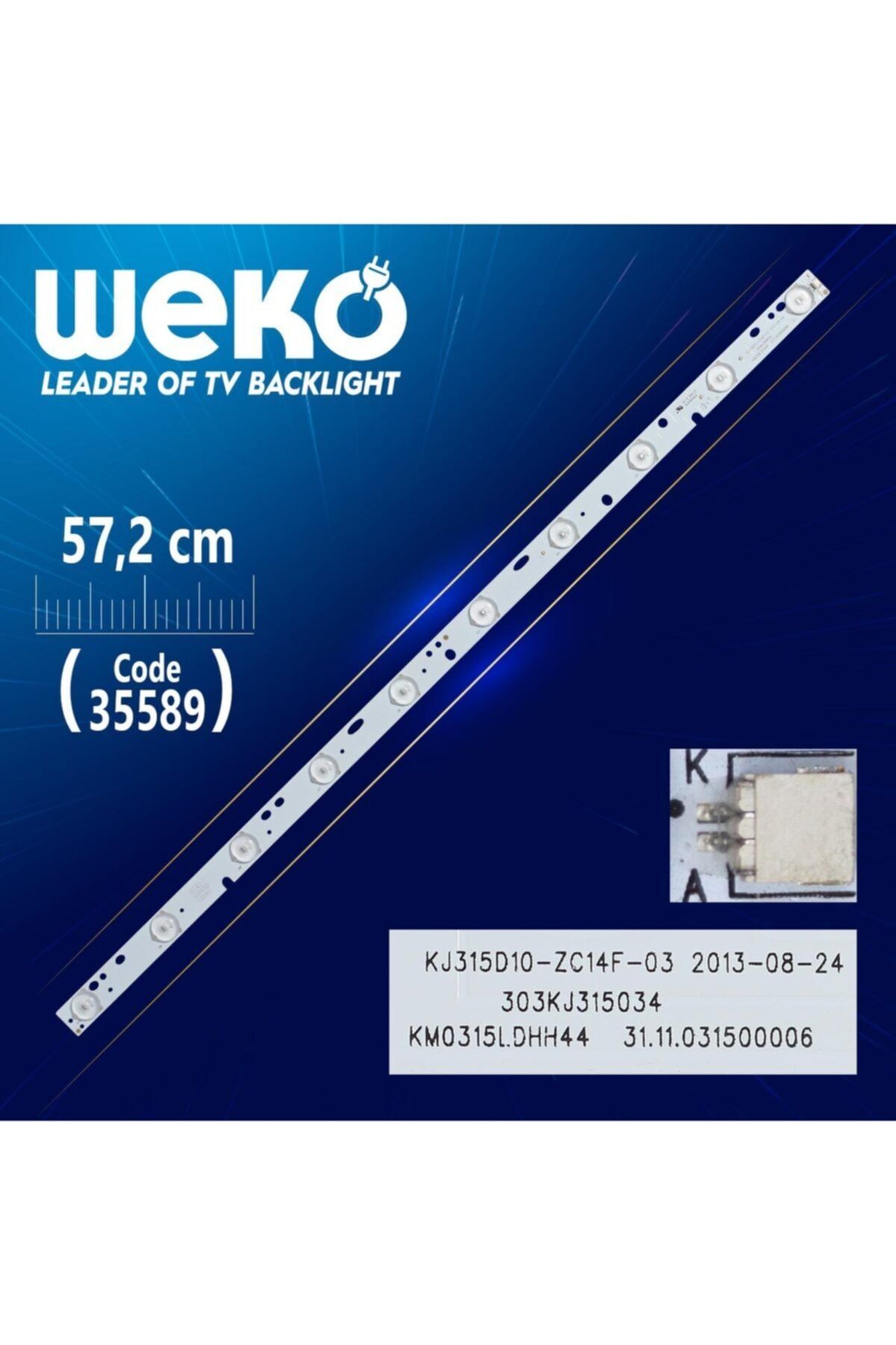 MERTER Kj315d10-zc14f-03 - 303kj315034 - Km0315ldhh44 - 57.2 Cm 10 Ledli - (wk-1102)