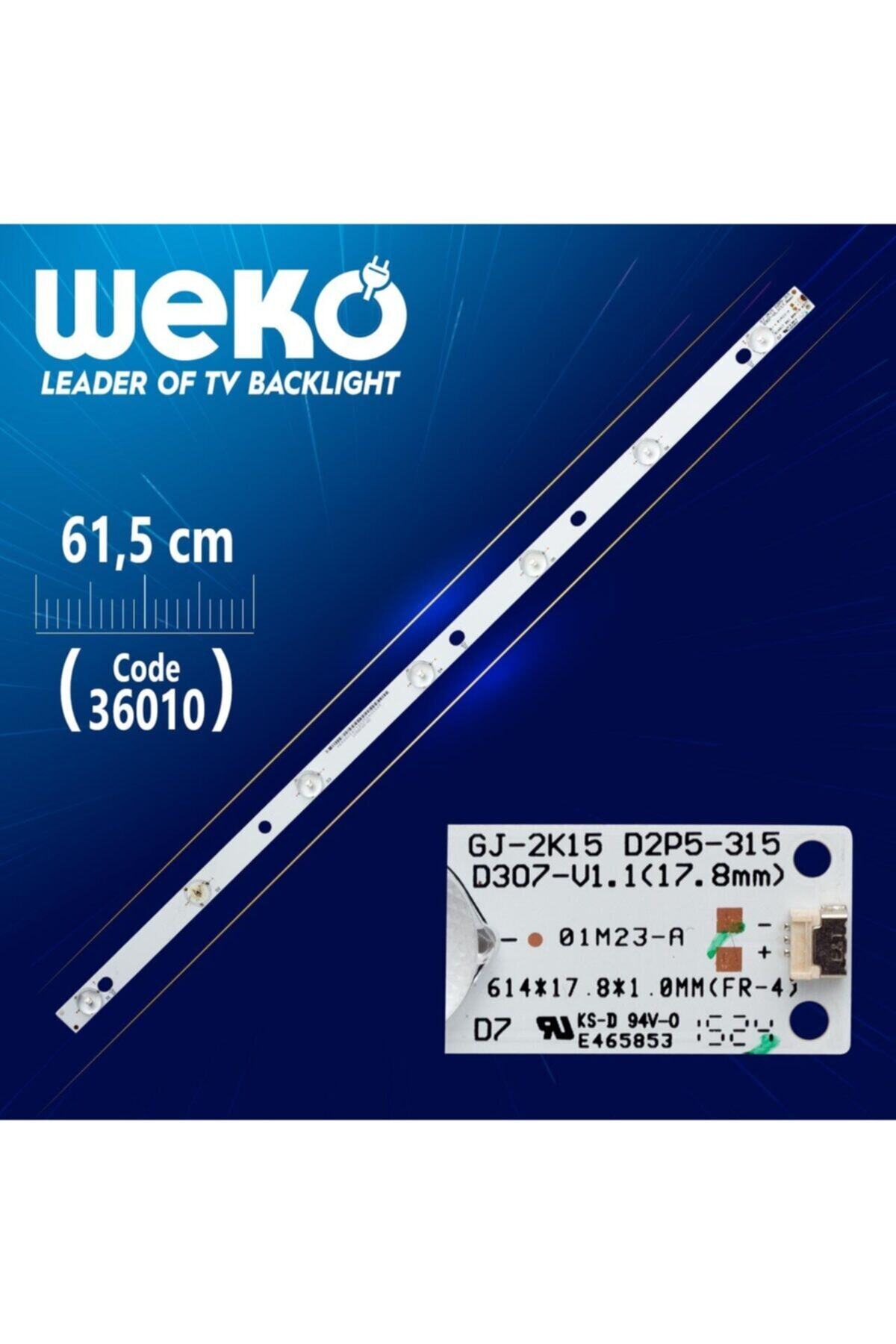 MERTER Gj-2k15 D2p5-315 D307-v1.1/17.8mm - 7 Ledli 61.50 Cm