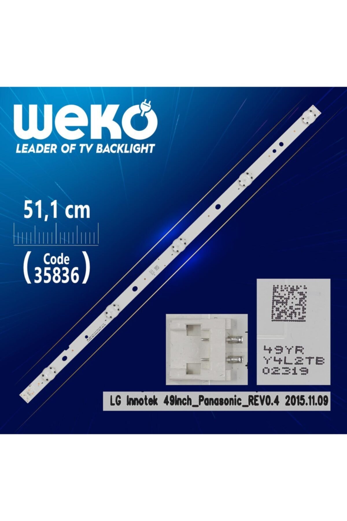 MERTER Lg Innotek 49ınch_panasonıc_rev0.4 - 51.1 Cm 5 Ledli - (wk-1298)