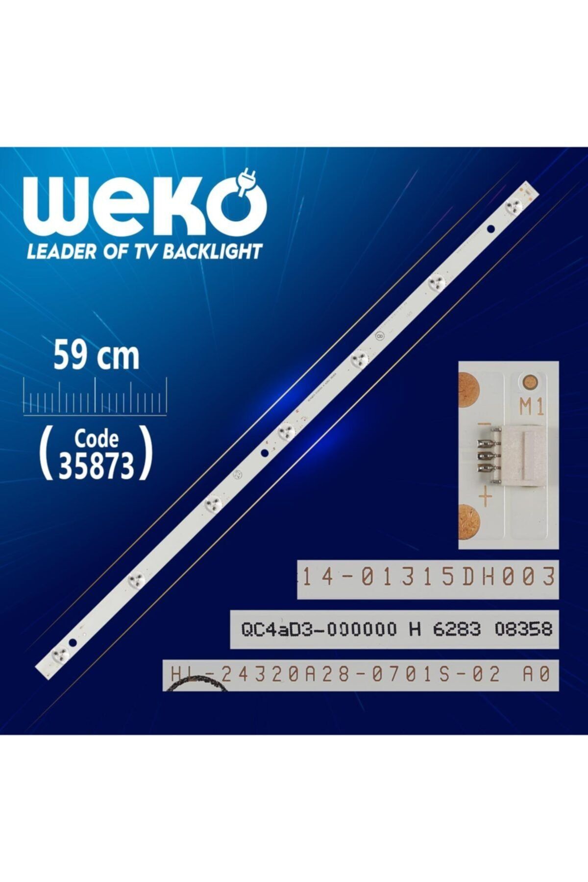 WEKO Hl-24320a28-0701s-02 A0 - Qc4ad3-000000 H 6283 08358 - 59 Cm 7 Ledli - (wk-1335)
