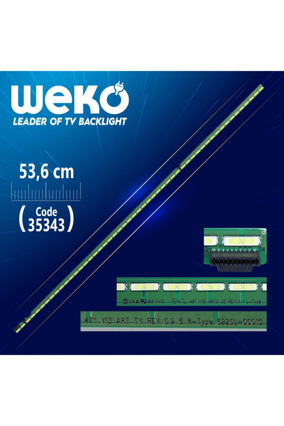MERTER 49 V15 Art3 Ud Rev1.1 1 L-type - 53.6 Cm 54 Ledli - (wk-956)