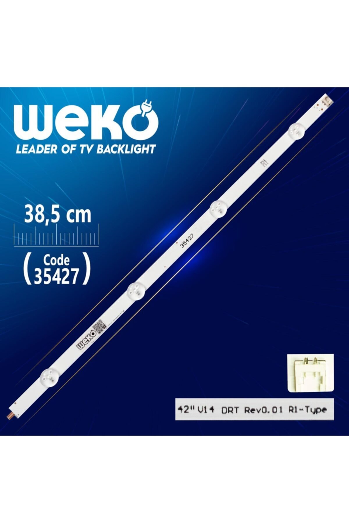 WEKO 42 V14 Drt Rev0.0 1 R1-type 6916l1456b - 38.5 Cm 4 Ledli - (wk-1005)