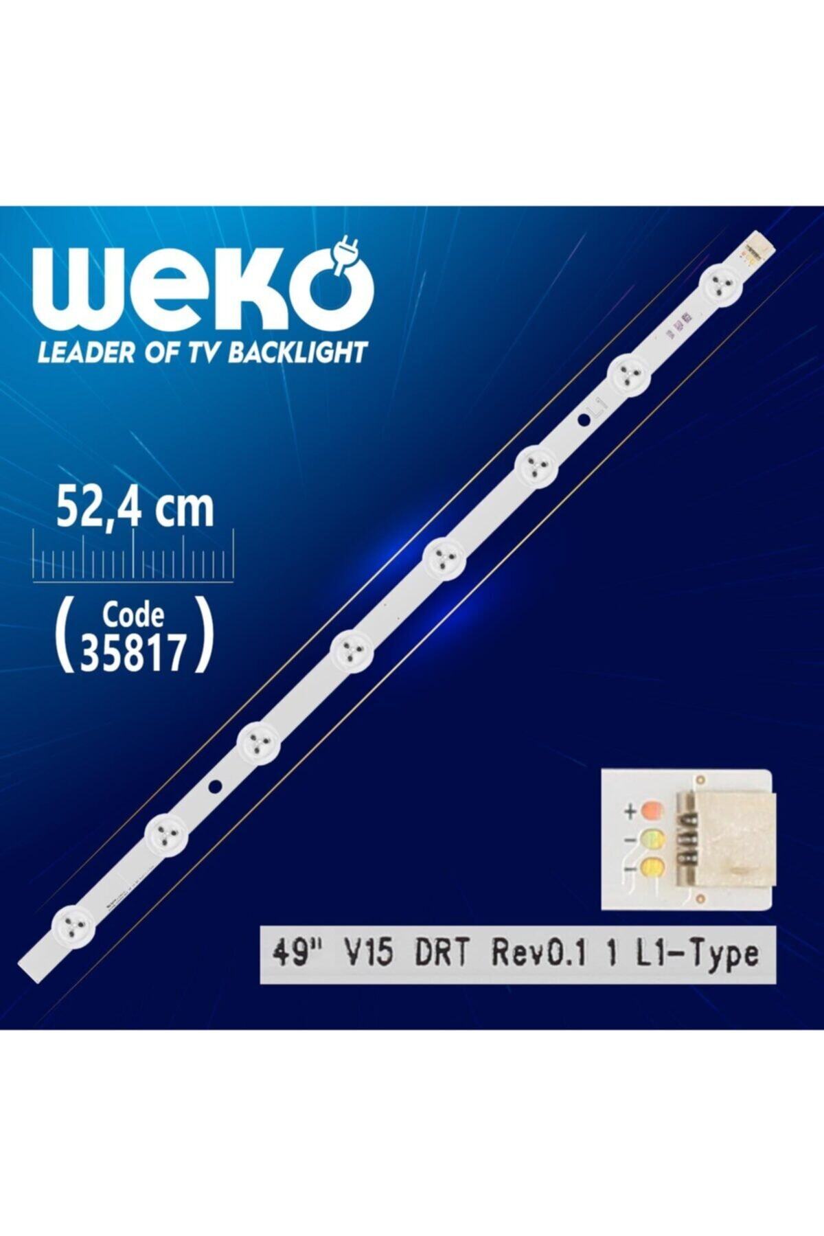 WEKO 49 V15 Drt Rev0.1 1 L1-type - 52.4 Cm 8 Ledli - (wk-1280)