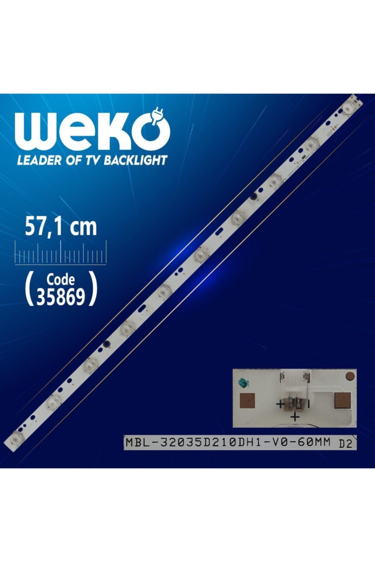 MERTER Mbl-32035d210dh1-v0-60mm - 57.1 Cm 10 Ledli - (wk-1331)