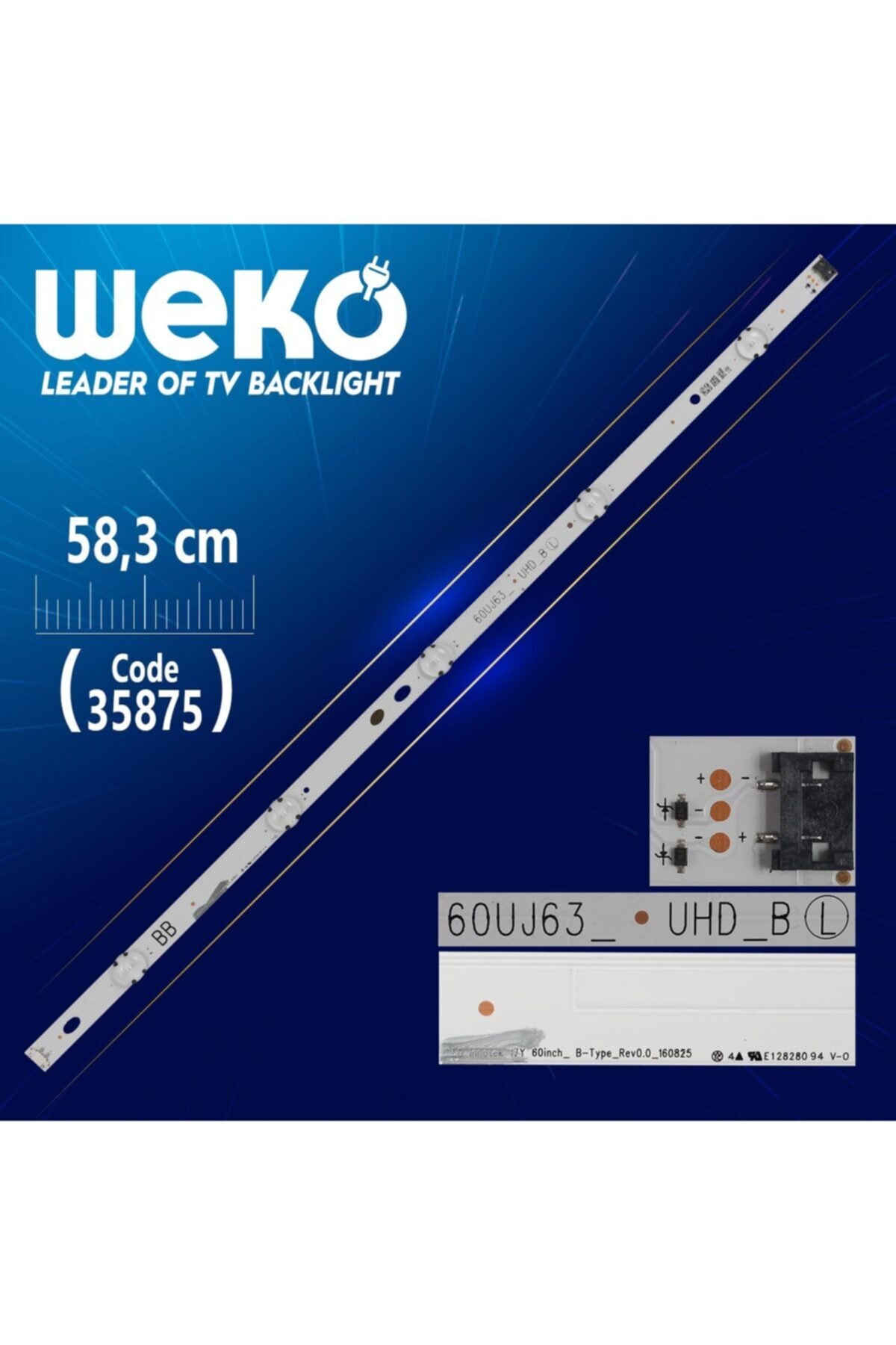 LG Innotek 17y 60inch_b-type_rev0.0_160825 - Bb 60uj63_uhd_b - 5 Ledli 58.3 Cm - (wk-1337)