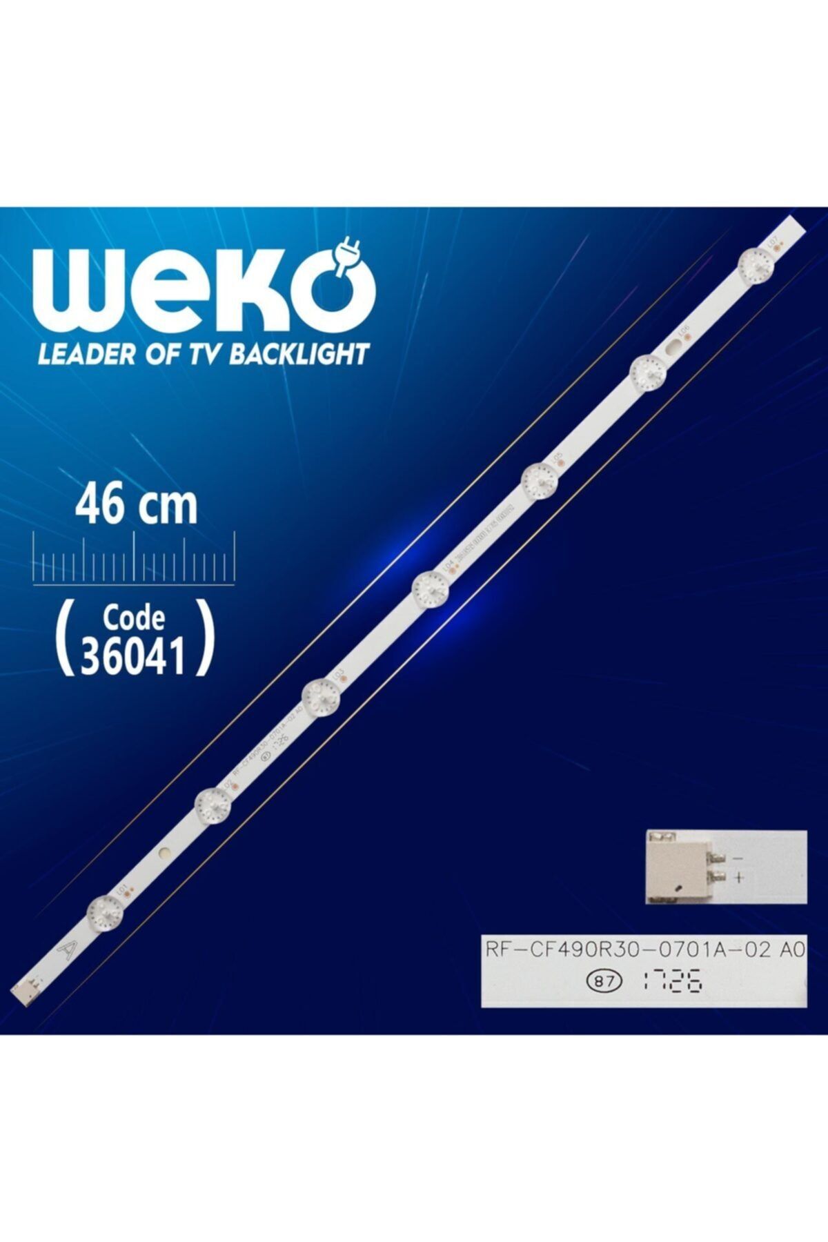 MERTER Rf-cf490r30-0701a-02 A0 7 Ledli 46 Cm