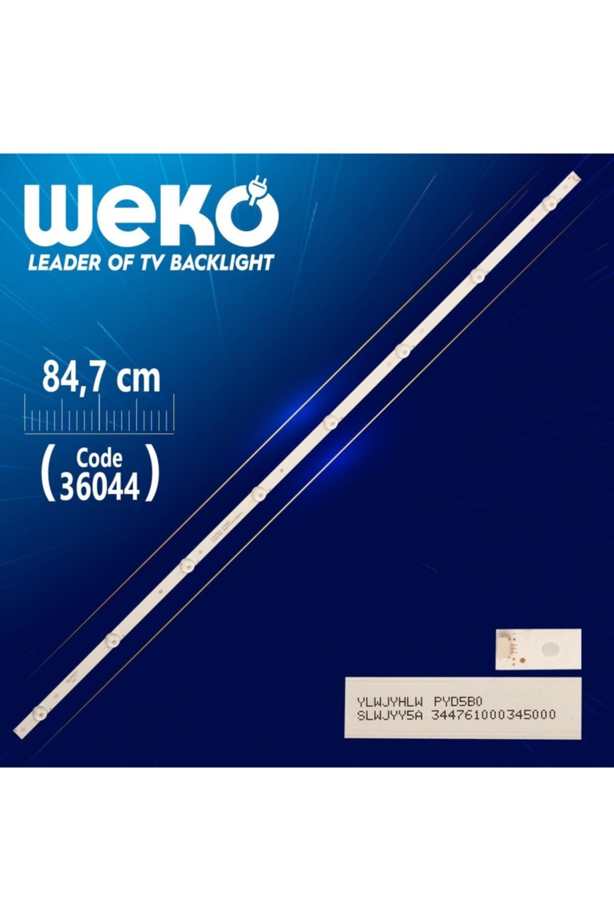 MERTER Shineon 2d04007 Rev.a - S0180 Ylwjyhlw Pyd5b0 - 8 Ledli 84.7 Cm