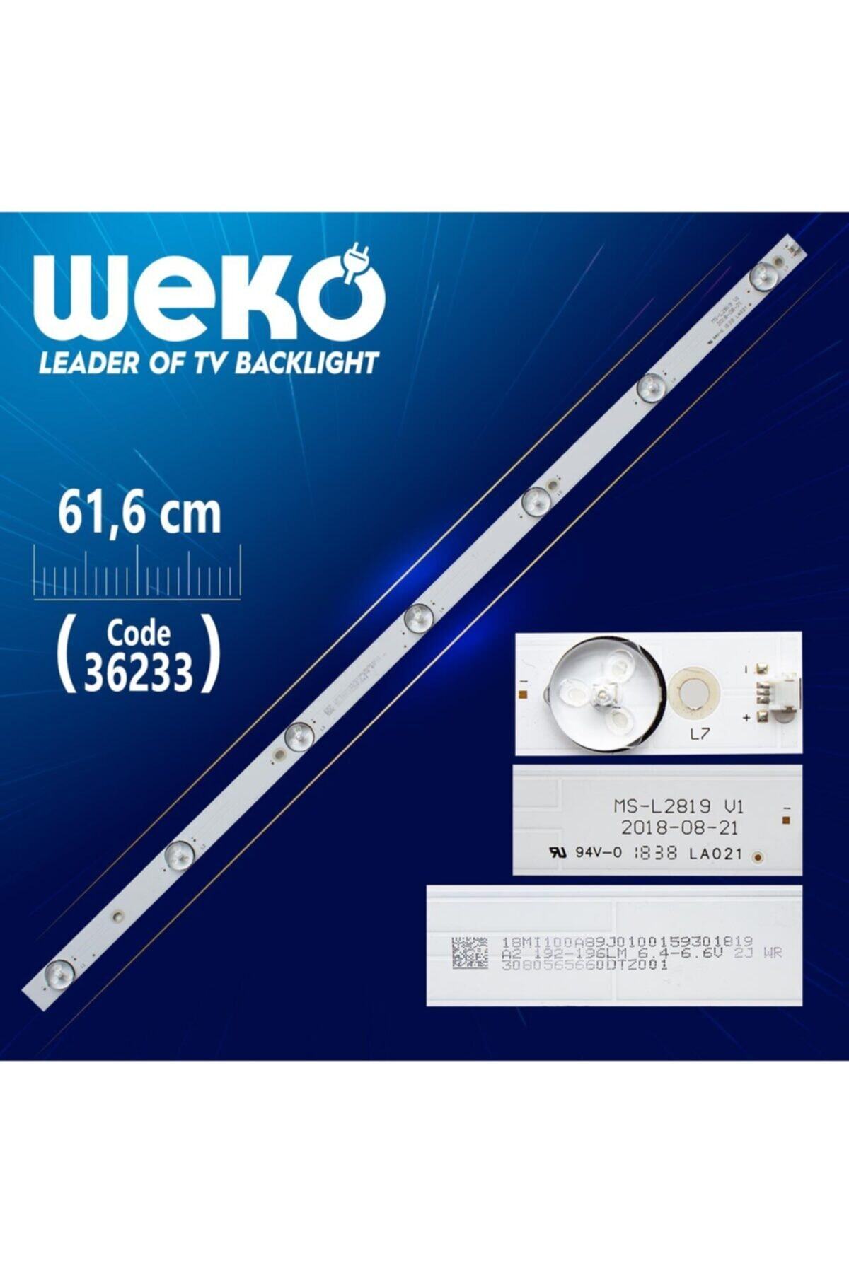 MERTER Ms-l2819 V1 - A2 192-196lm6.4-6v 2j - 7 Ledli 61.6 Cm - 6 Volt